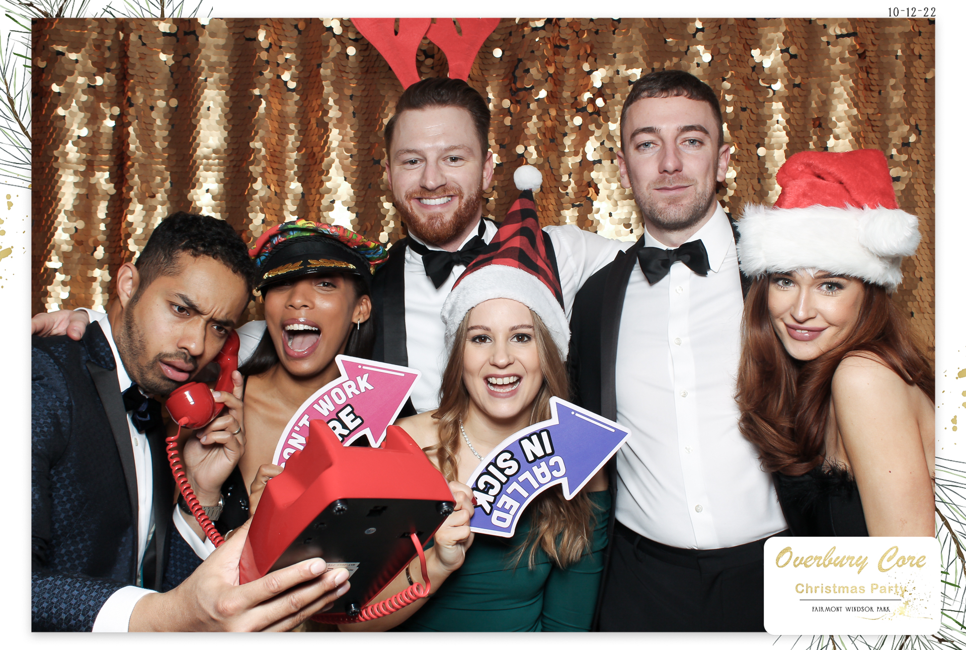 Overbury Core Christmas Party 2022 | View more photos from the event at gallery.freshbooths.com/u/FreshBooths/Overbury-Core-Christmas-Party-2022