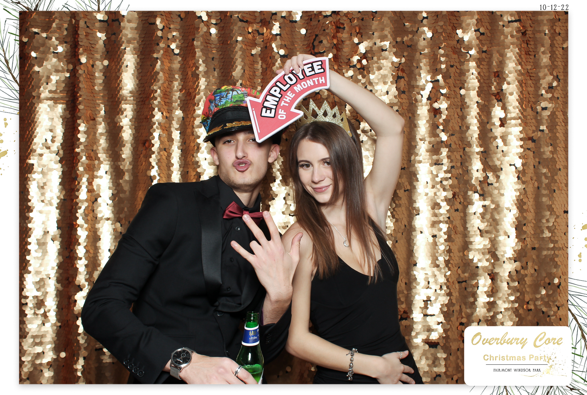Overbury Core Christmas Party 2022 | View more photos from the event at gallery.freshbooths.com/u/FreshBooths/Overbury-Core-Christmas-Party-2022