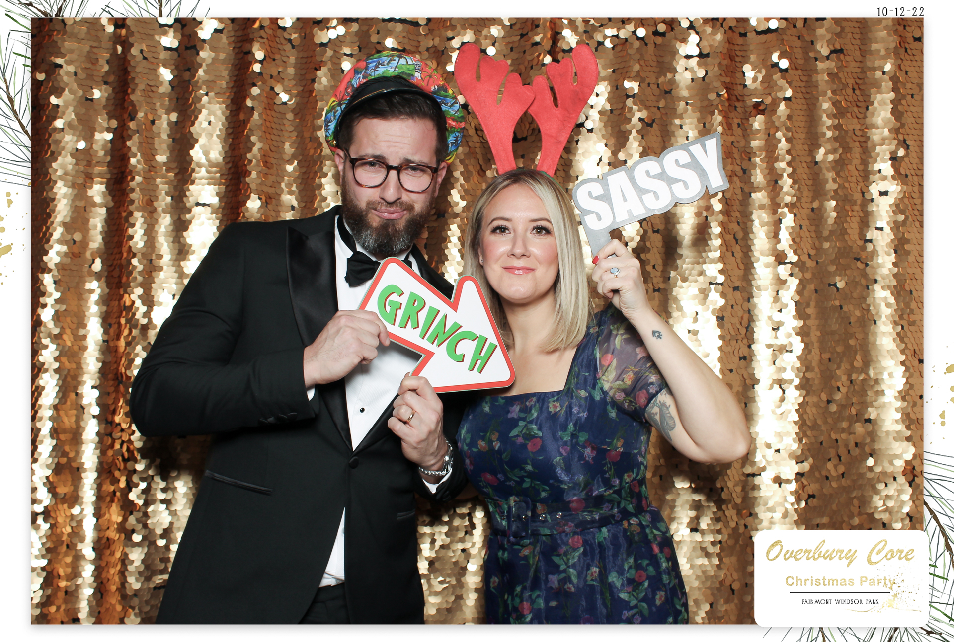 Overbury Core Christmas Party 2022 | View more photos from the event at gallery.freshbooths.com/u/FreshBooths/Overbury-Core-Christmas-Party-2022