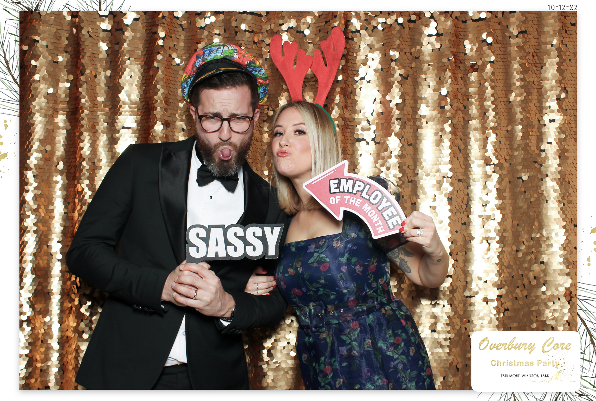 Overbury Core Christmas Party 2022 | View more photos from the event at gallery.freshbooths.com/u/FreshBooths/Overbury-Core-Christmas-Party-2022