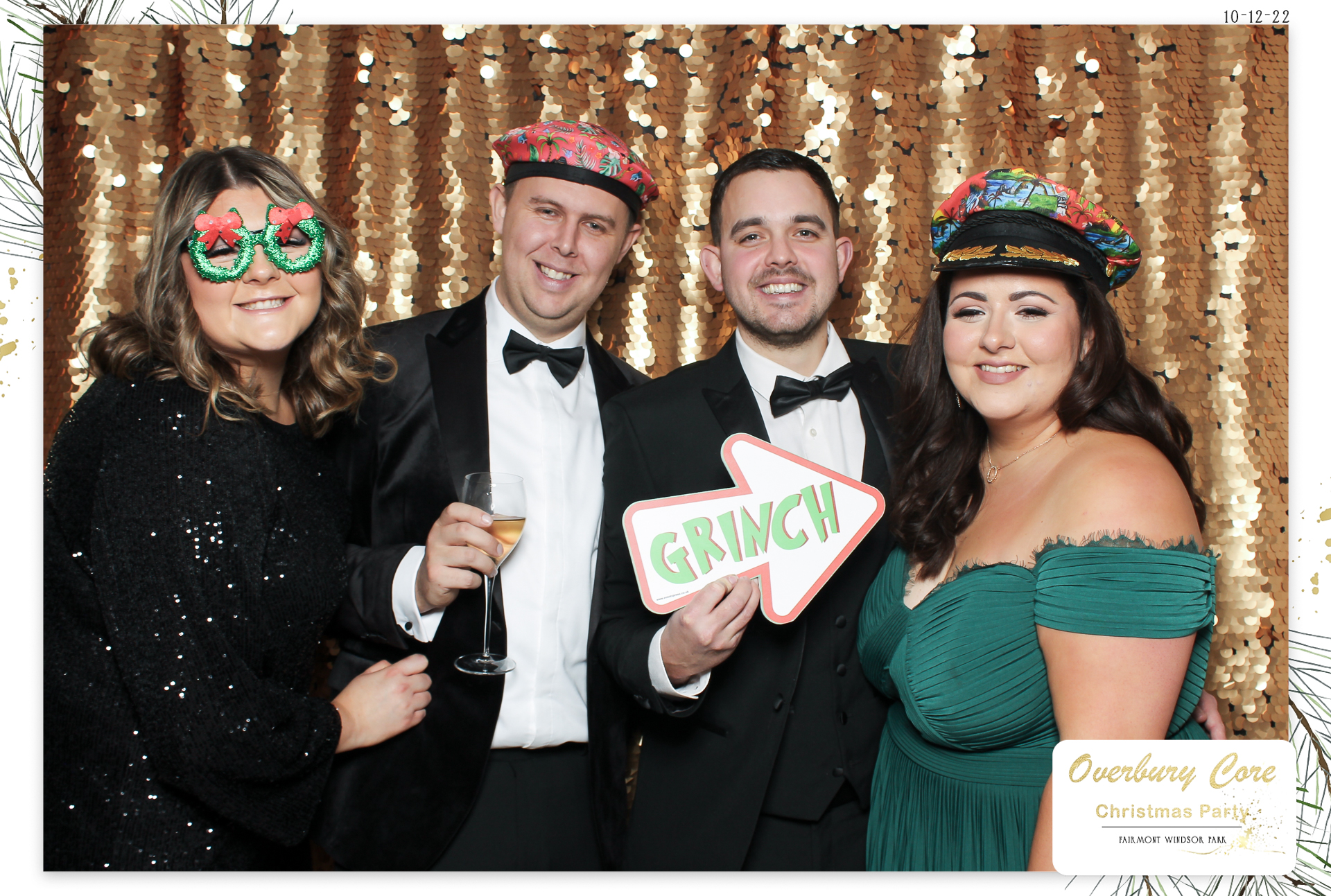 Overbury Core Christmas Party 2022 | View more photos from the event at gallery.freshbooths.com/u/FreshBooths/Overbury-Core-Christmas-Party-2022