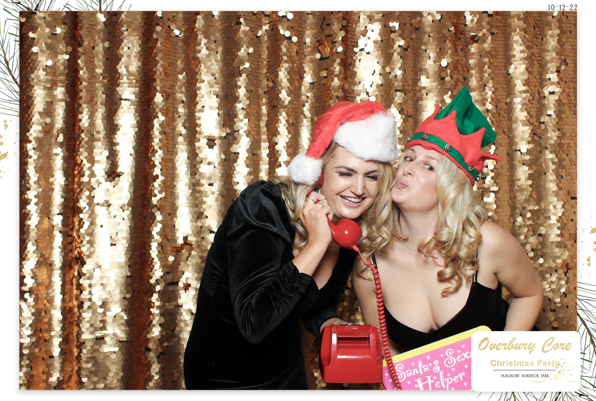 Overbury Core Christmas Party 2022 | View more photos from the event at gallery.freshbooths.com/u/FreshBooths/Overbury-Core-Christmas-Party-2022