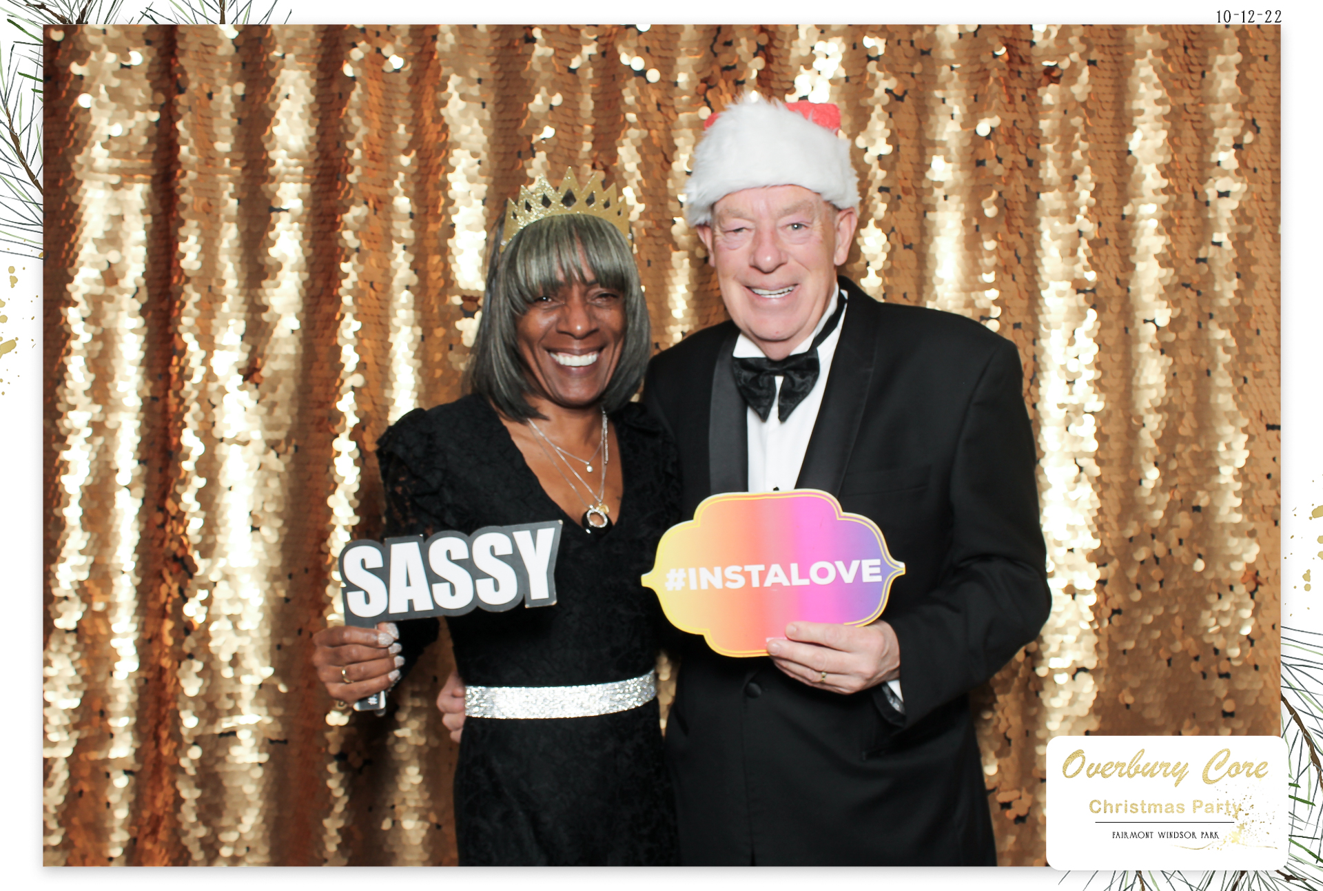 Overbury Core Christmas Party 2022 | View more photos from the event at gallery.freshbooths.com/u/FreshBooths/Overbury-Core-Christmas-Party-2022
