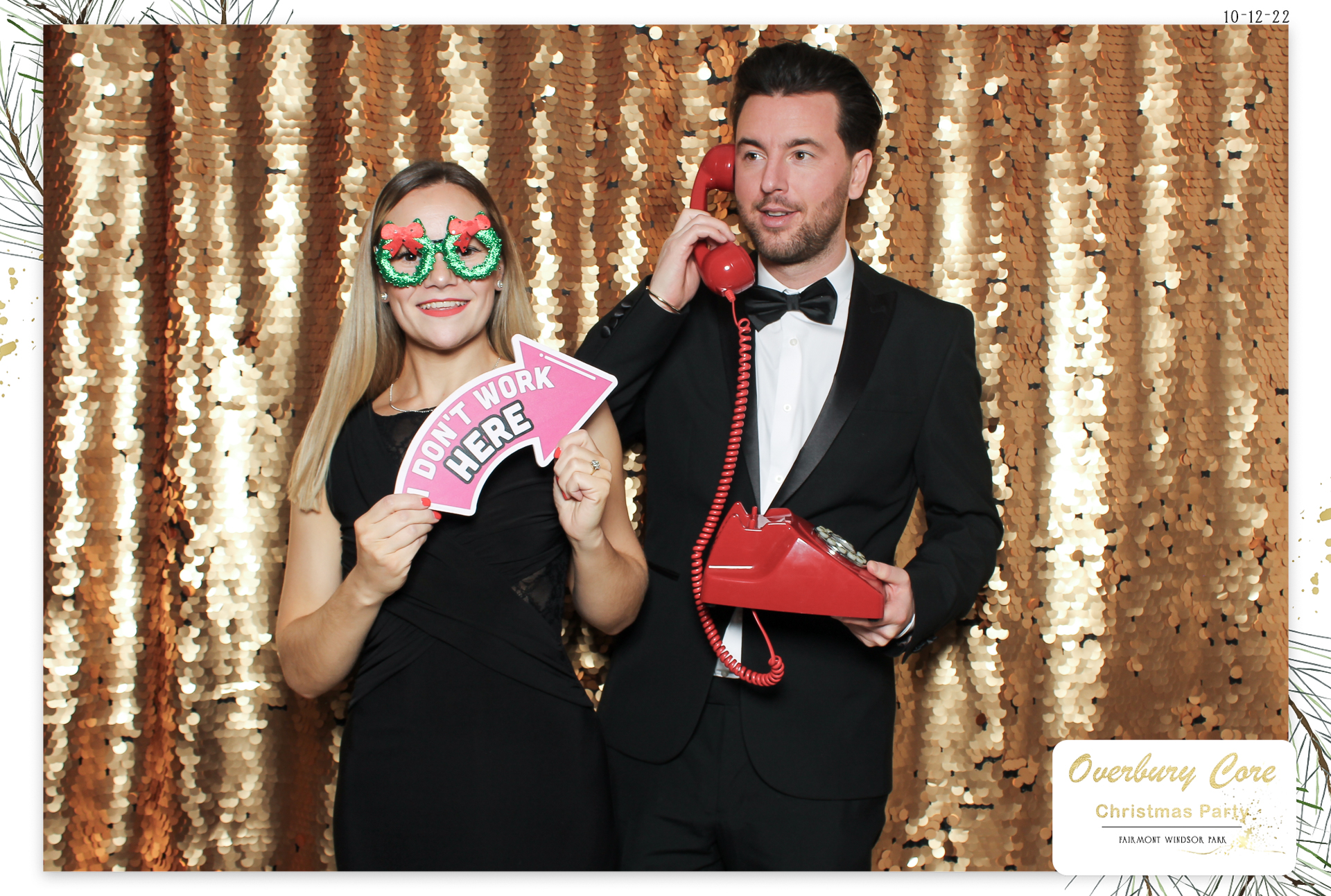 Overbury Core Christmas Party 2022 | View more photos from the event at gallery.freshbooths.com/u/FreshBooths/Overbury-Core-Christmas-Party-2022
