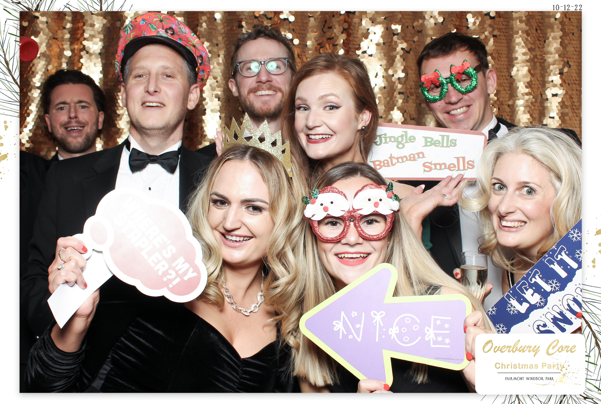 Overbury Core Christmas Party 2022 | View more photos from the event at gallery.freshbooths.com/u/FreshBooths/Overbury-Core-Christmas-Party-2022