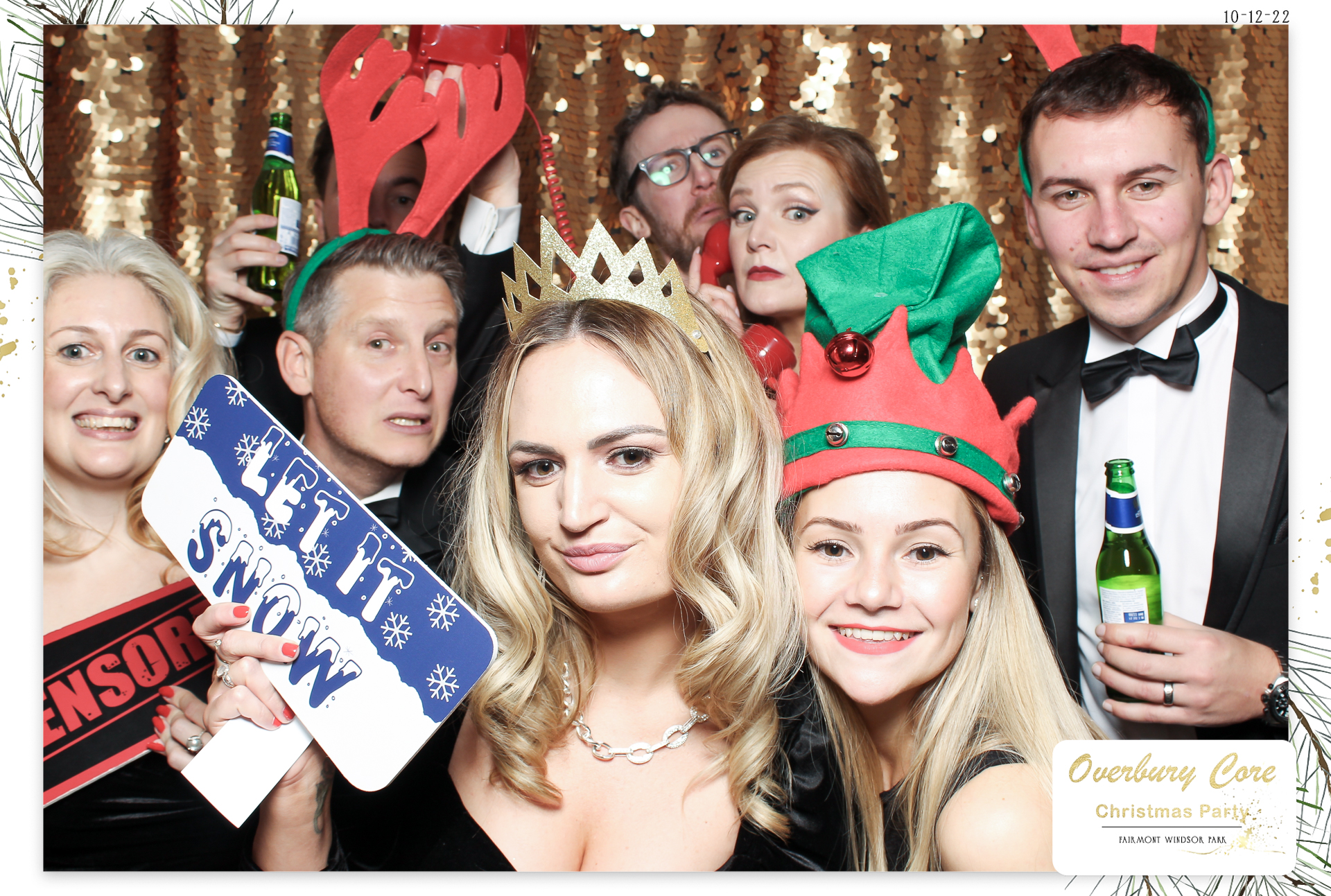 Overbury Core Christmas Party 2022 | View more photos from the event at gallery.freshbooths.com/u/FreshBooths/Overbury-Core-Christmas-Party-2022