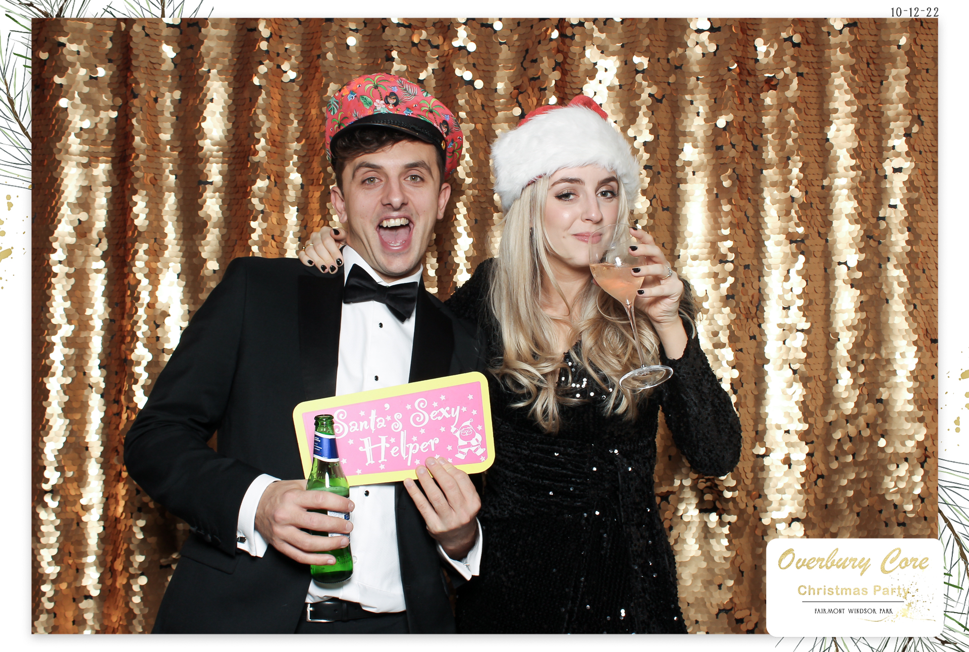 Overbury Core Christmas Party 2022 | View more photos from the event at gallery.freshbooths.com/u/FreshBooths/Overbury-Core-Christmas-Party-2022