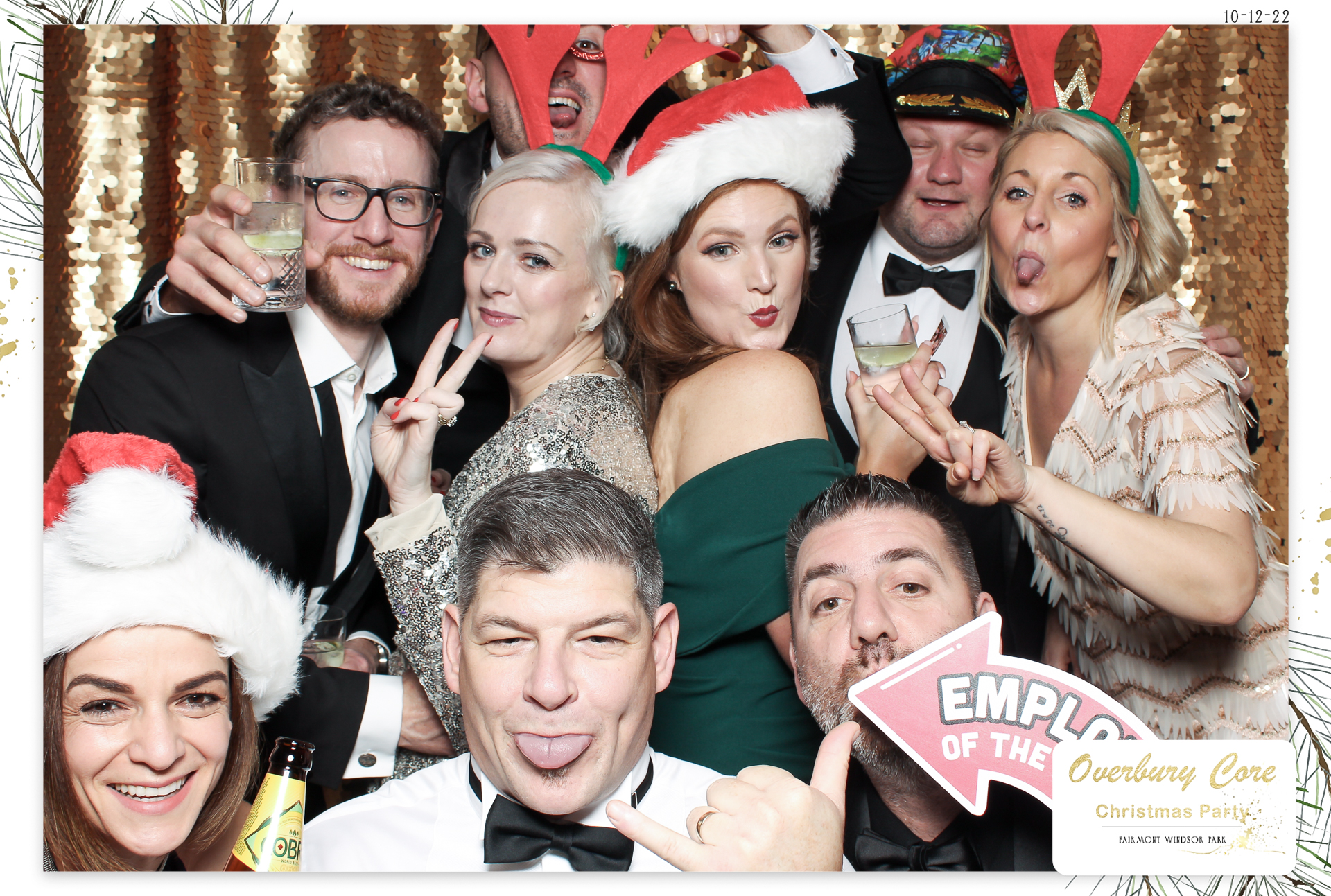 Overbury Core Christmas Party 2022 | View more photos from the event at gallery.freshbooths.com/u/FreshBooths/Overbury-Core-Christmas-Party-2022