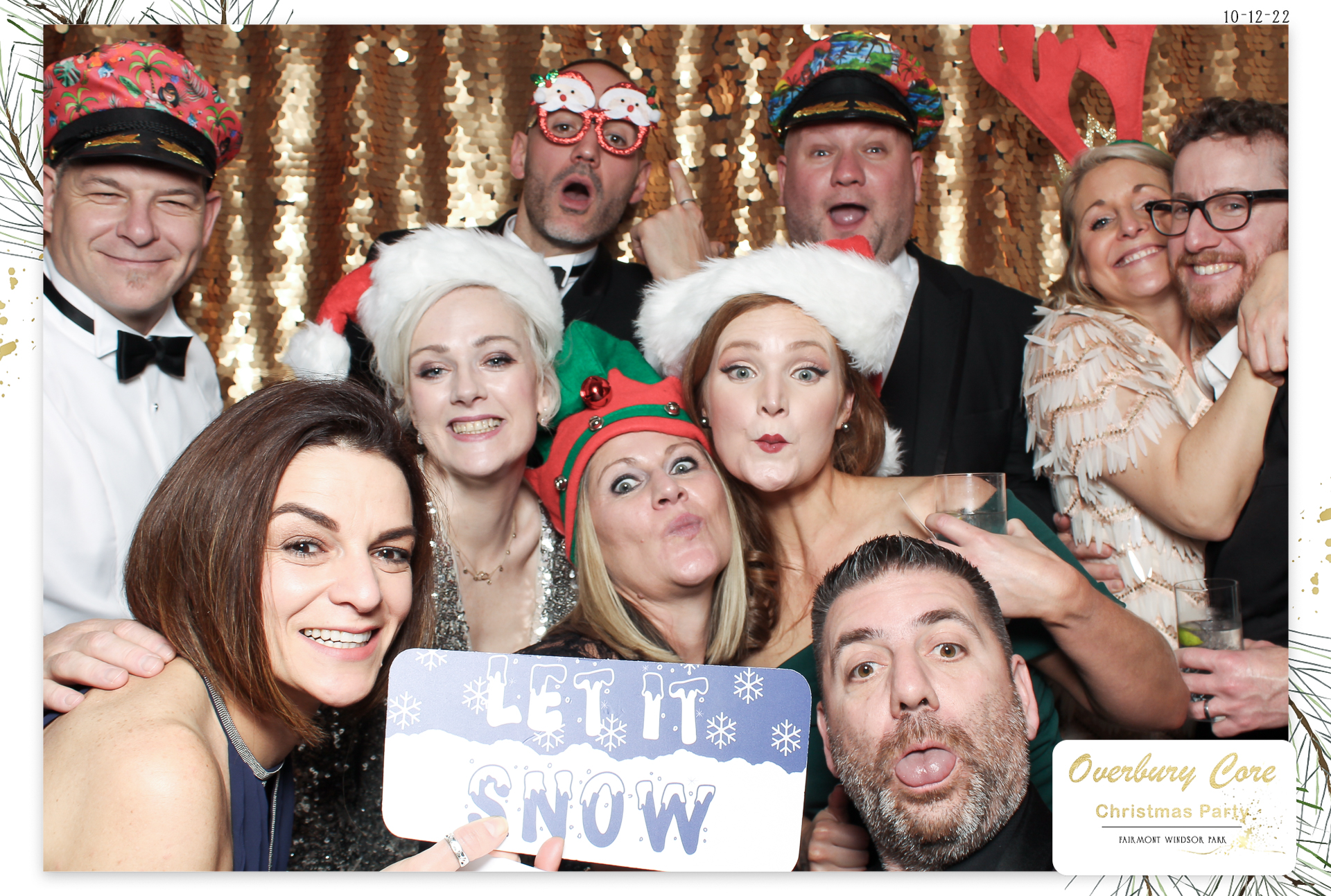 Overbury Core Christmas Party 2022 | View more photos from the event at gallery.freshbooths.com/u/FreshBooths/Overbury-Core-Christmas-Party-2022