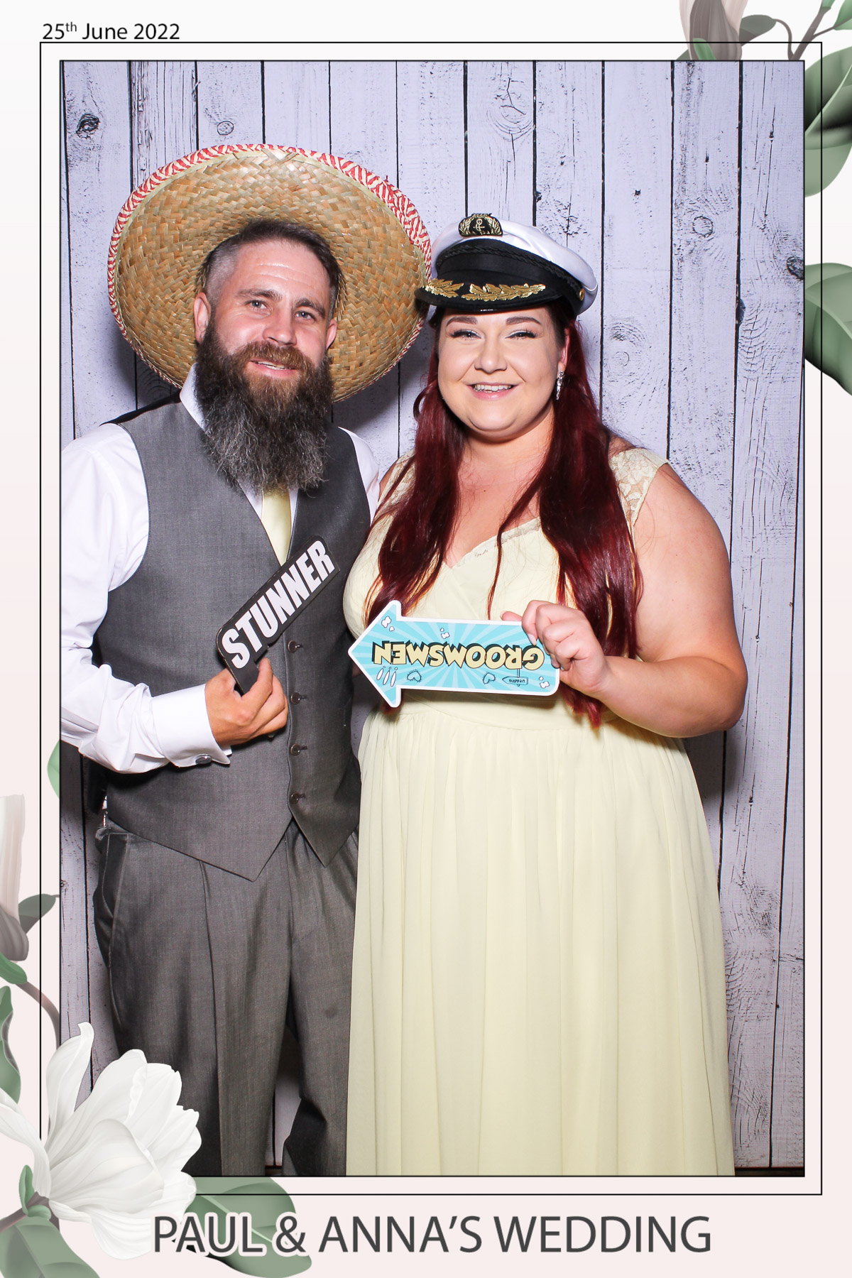 Paul & Anna's Wedding - Selfie Mirror | View more photos from the event at gallery.freshbooths.com/u/FreshBooths/Paul-Annas-Wedding-Selfie-Mirror