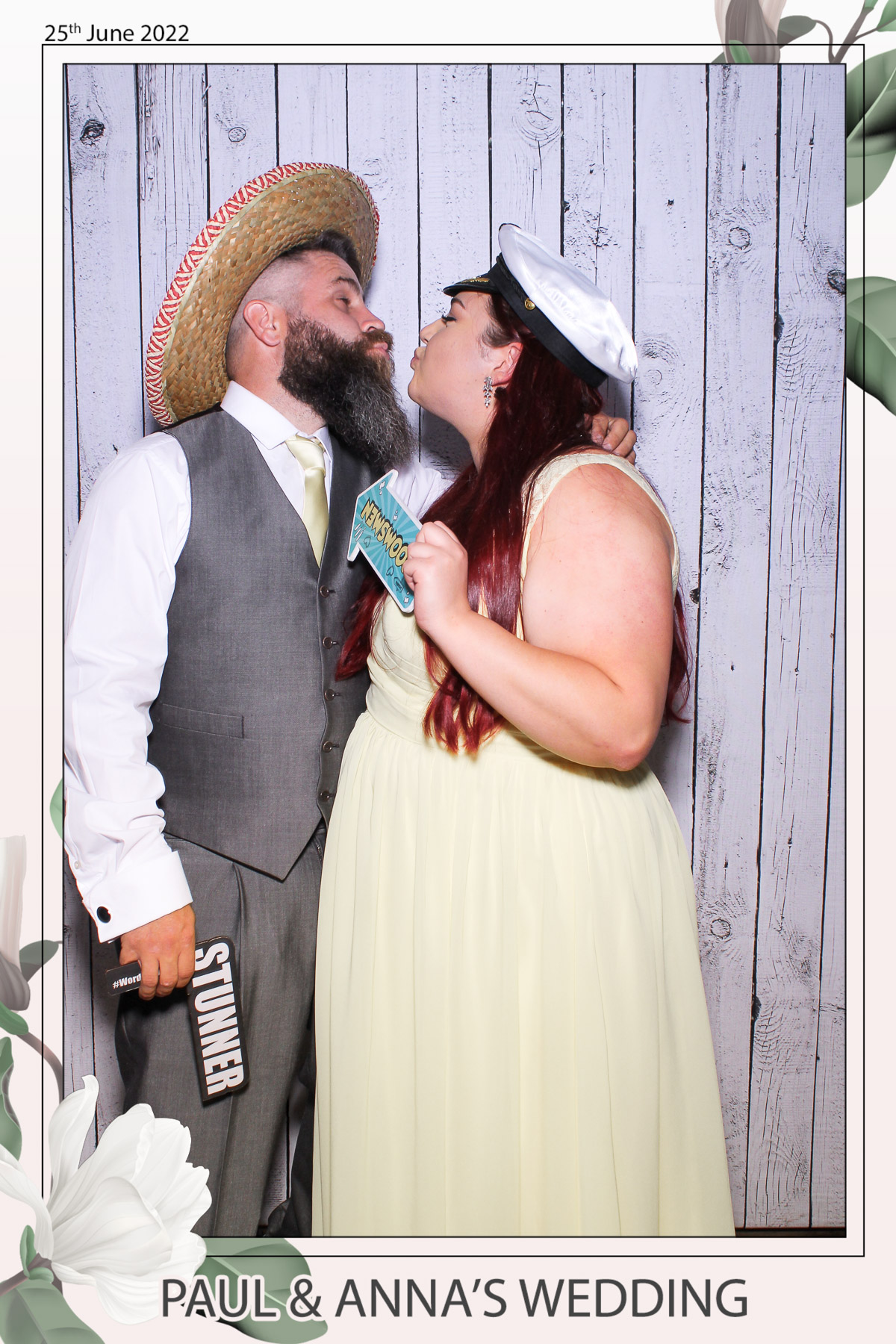 Paul & Anna's Wedding - Selfie Mirror | View more photos from the event at gallery.freshbooths.com/u/FreshBooths/Paul-Annas-Wedding-Selfie-Mirror