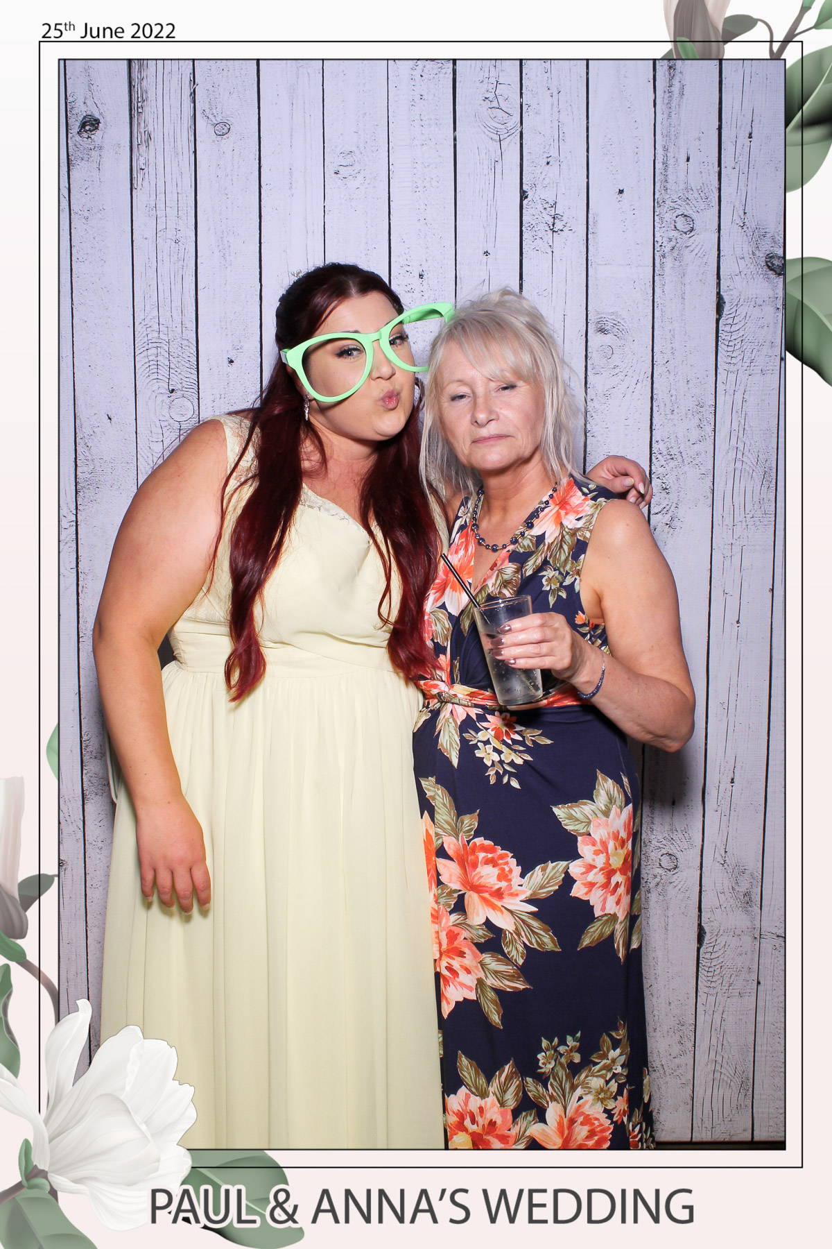 Paul & Anna's Wedding - Selfie Mirror | View more photos from the event at gallery.freshbooths.com/u/FreshBooths/Paul-Annas-Wedding-Selfie-Mirror