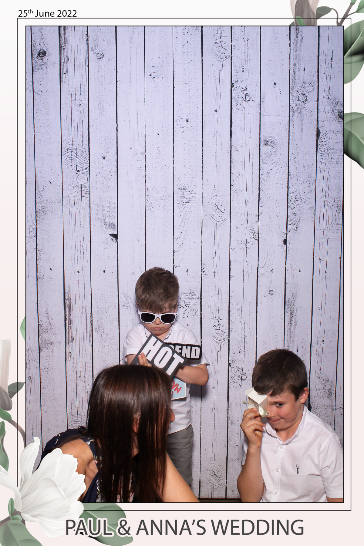 Paul & Anna's Wedding - Selfie Mirror | View more photos from the event at gallery.freshbooths.com/u/FreshBooths/Paul-Annas-Wedding-Selfie-Mirror