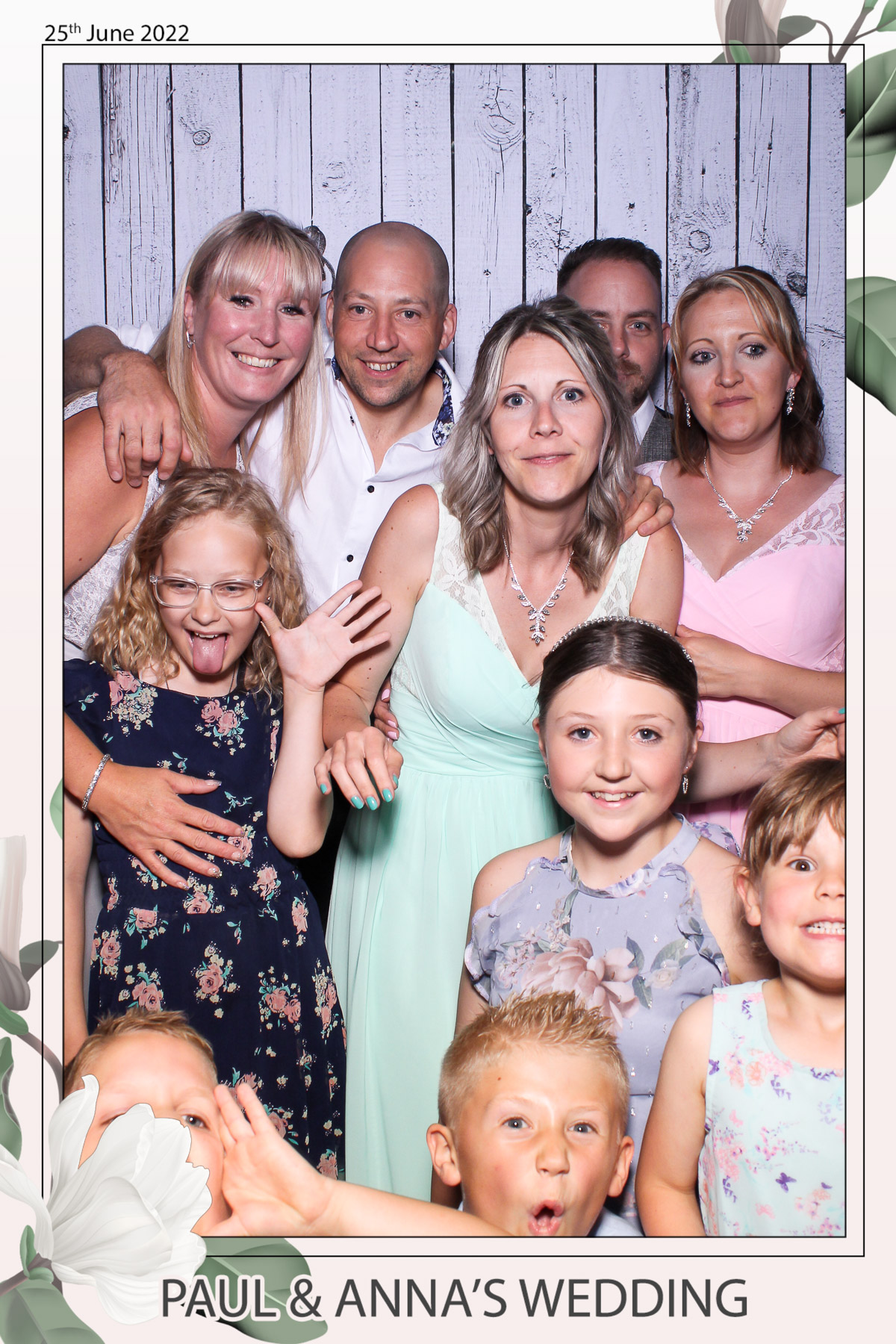 Paul & Anna's Wedding - Selfie Mirror | View more photos from the event at gallery.freshbooths.com/u/FreshBooths/Paul-Annas-Wedding-Selfie-Mirror