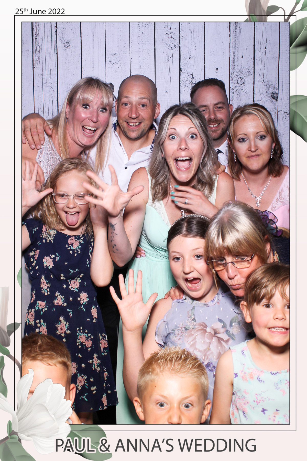 Paul & Anna's Wedding - Selfie Mirror | View more photos from the event at gallery.freshbooths.com/u/FreshBooths/Paul-Annas-Wedding-Selfie-Mirror