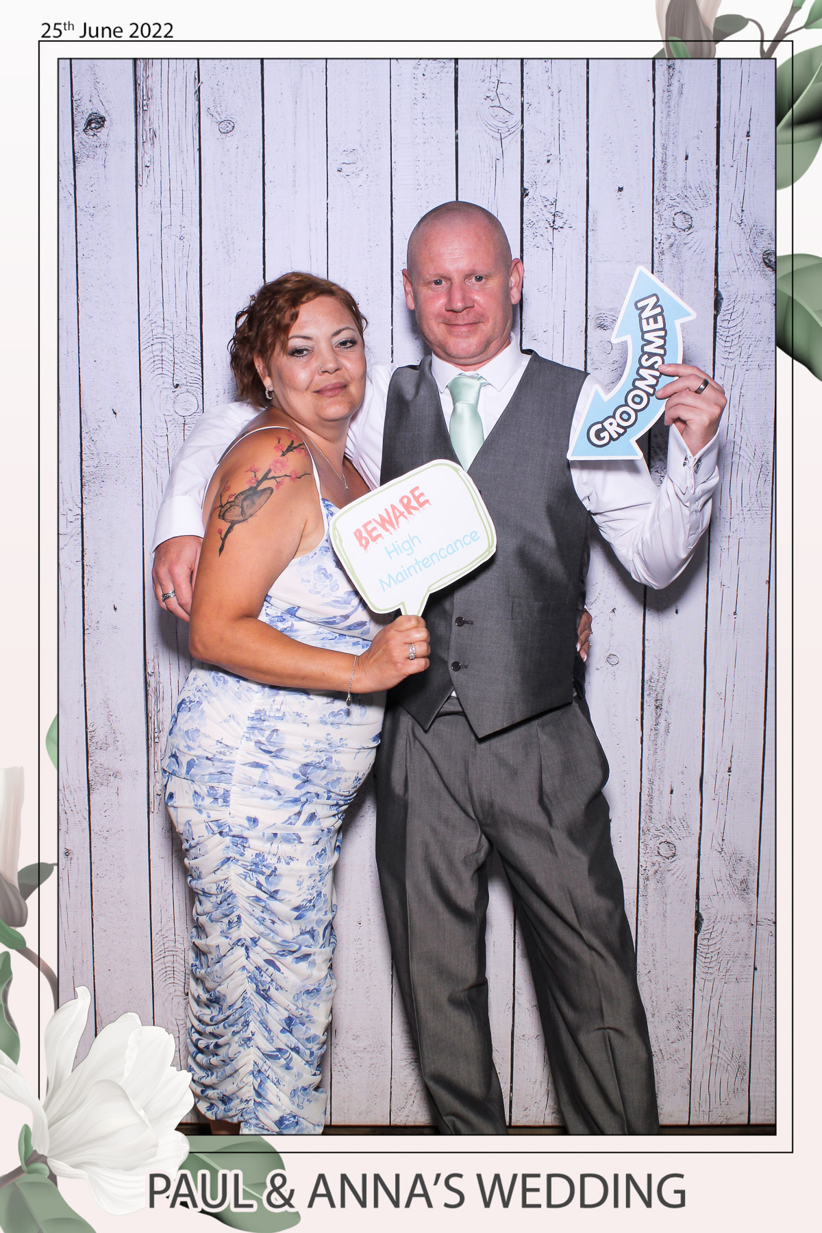Paul & Anna's Wedding - Selfie Mirror | View more photos from the event at gallery.freshbooths.com/u/FreshBooths/Paul-Annas-Wedding-Selfie-Mirror