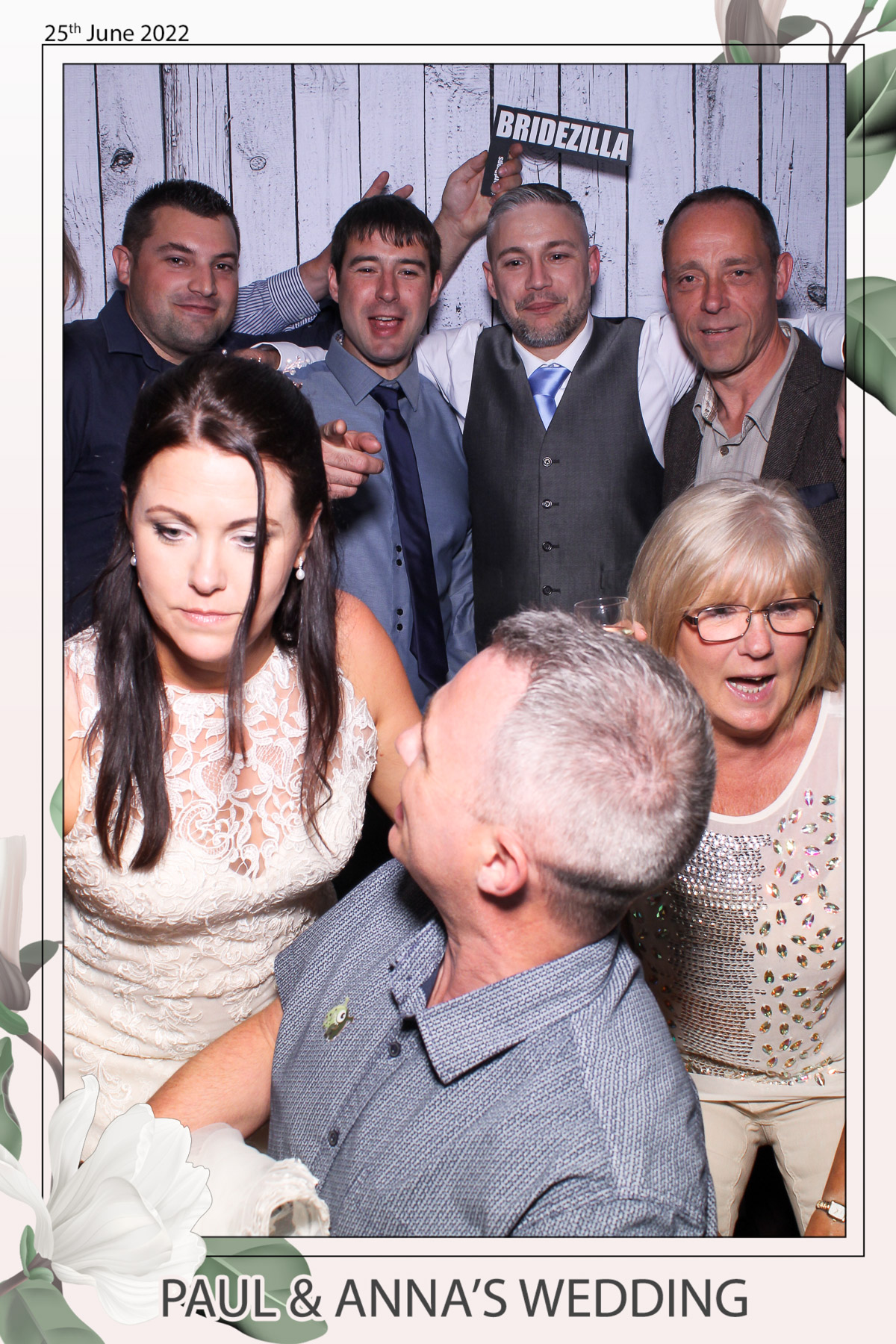 Paul & Anna's Wedding - Selfie Mirror | View more photos from the event at gallery.freshbooths.com/u/FreshBooths/Paul-Annas-Wedding-Selfie-Mirror
