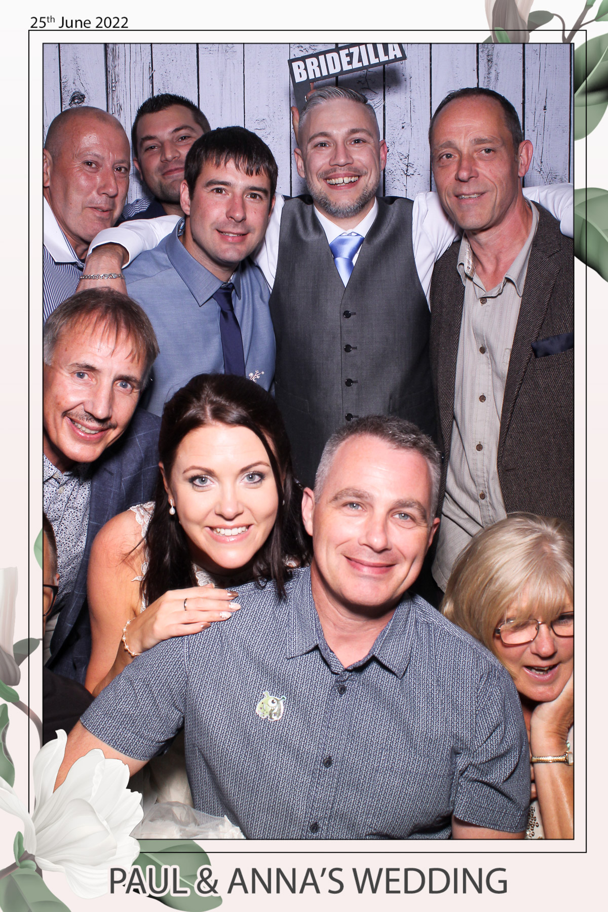 Paul & Anna's Wedding - Selfie Mirror | View more photos from the event at gallery.freshbooths.com/u/FreshBooths/Paul-Annas-Wedding-Selfie-Mirror