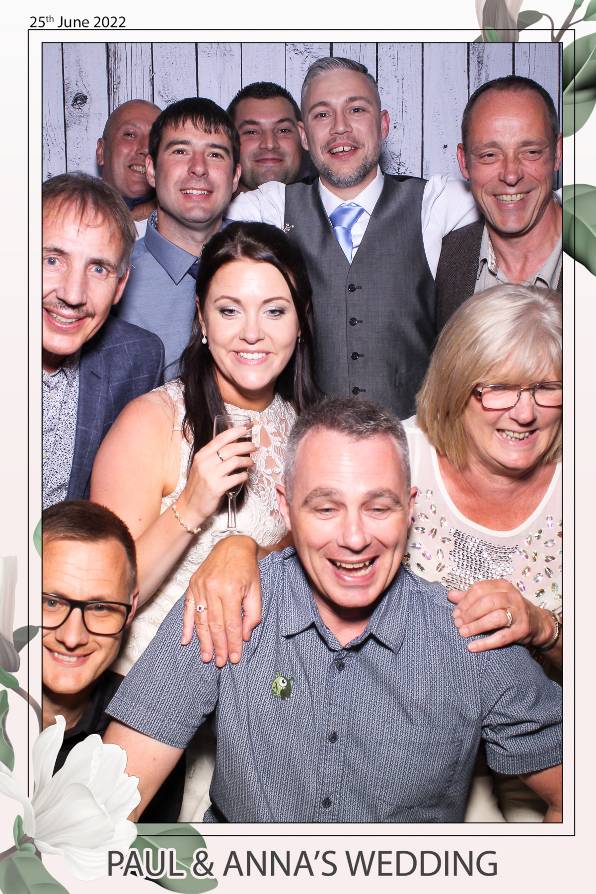Paul & Anna's Wedding - Selfie Mirror | View more photos from the event at gallery.freshbooths.com/u/FreshBooths/Paul-Annas-Wedding-Selfie-Mirror
