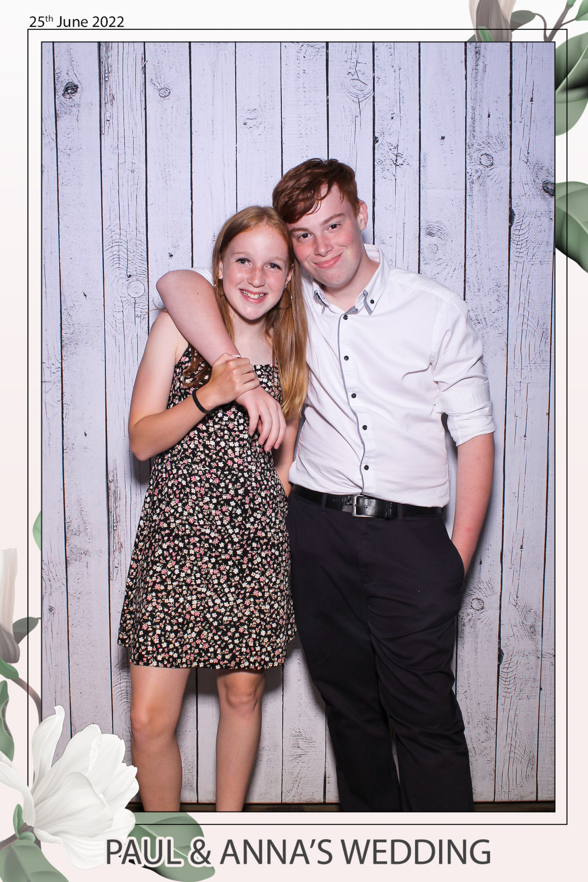 Paul & Anna's Wedding - Selfie Mirror | View more photos from the event at gallery.freshbooths.com/u/FreshBooths/Paul-Annas-Wedding-Selfie-Mirror