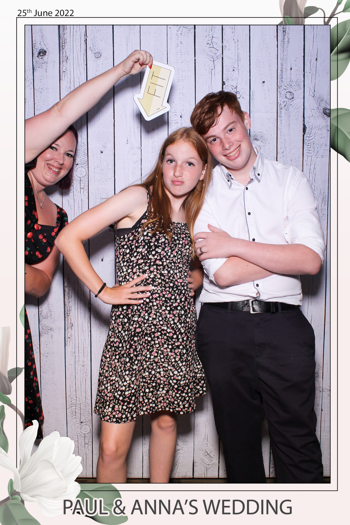 Paul & Anna's Wedding - Selfie Mirror | View more photos from the event at gallery.freshbooths.com/u/FreshBooths/Paul-Annas-Wedding-Selfie-Mirror