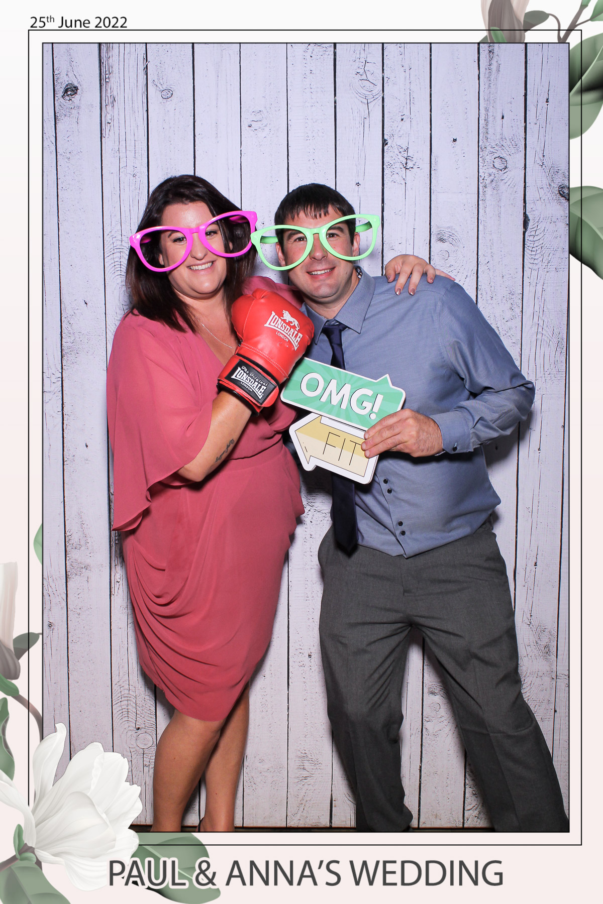 Paul & Anna's Wedding - Selfie Mirror | View more photos from the event at gallery.freshbooths.com/u/FreshBooths/Paul-Annas-Wedding-Selfie-Mirror