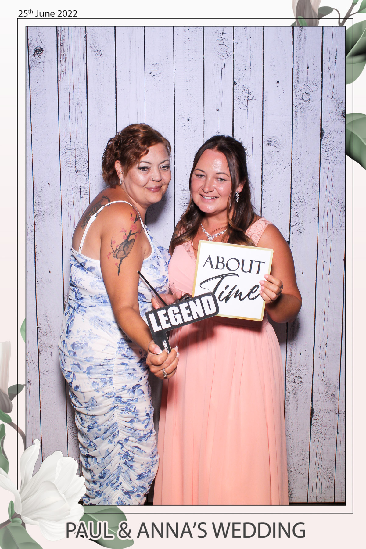 Paul & Anna's Wedding - Selfie Mirror | View more photos from the event at gallery.freshbooths.com/u/FreshBooths/Paul-Annas-Wedding-Selfie-Mirror
