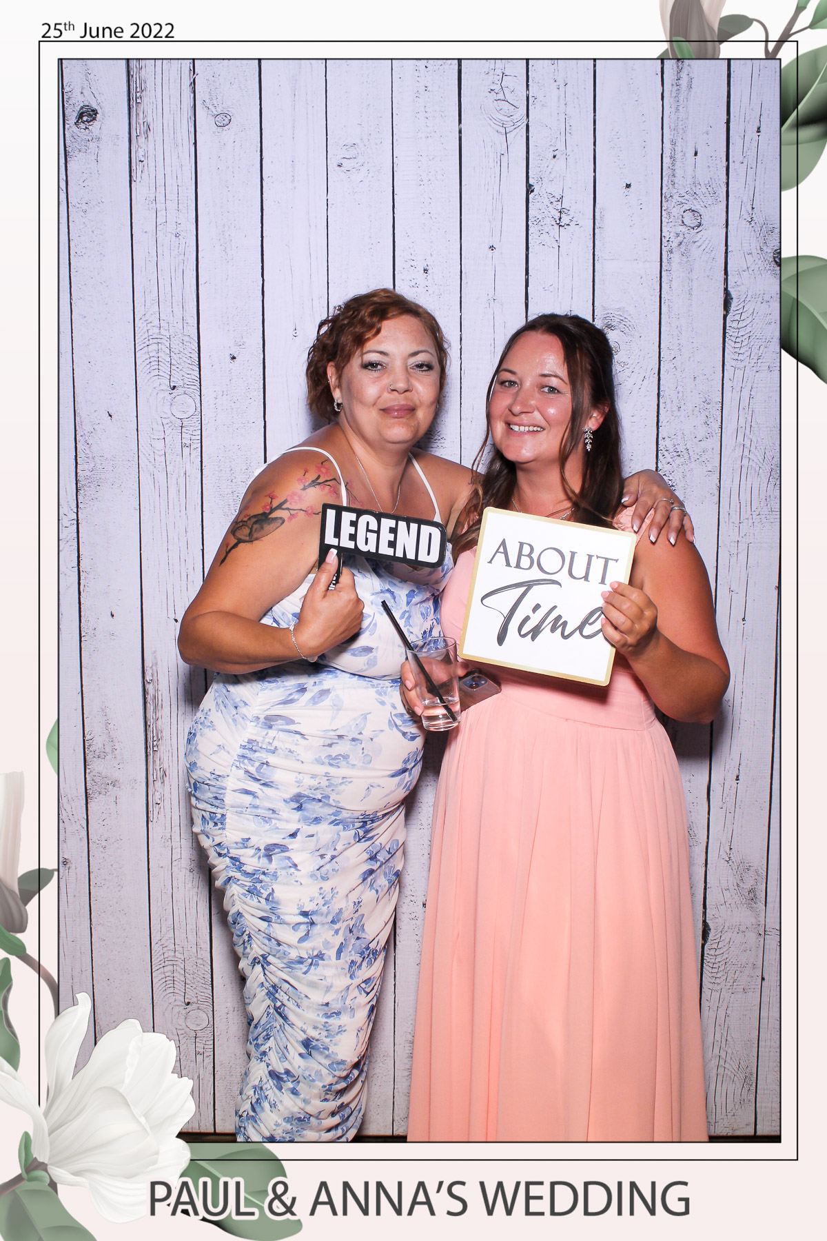 Paul & Anna's Wedding - Selfie Mirror | View more photos from the event at gallery.freshbooths.com/u/FreshBooths/Paul-Annas-Wedding-Selfie-Mirror