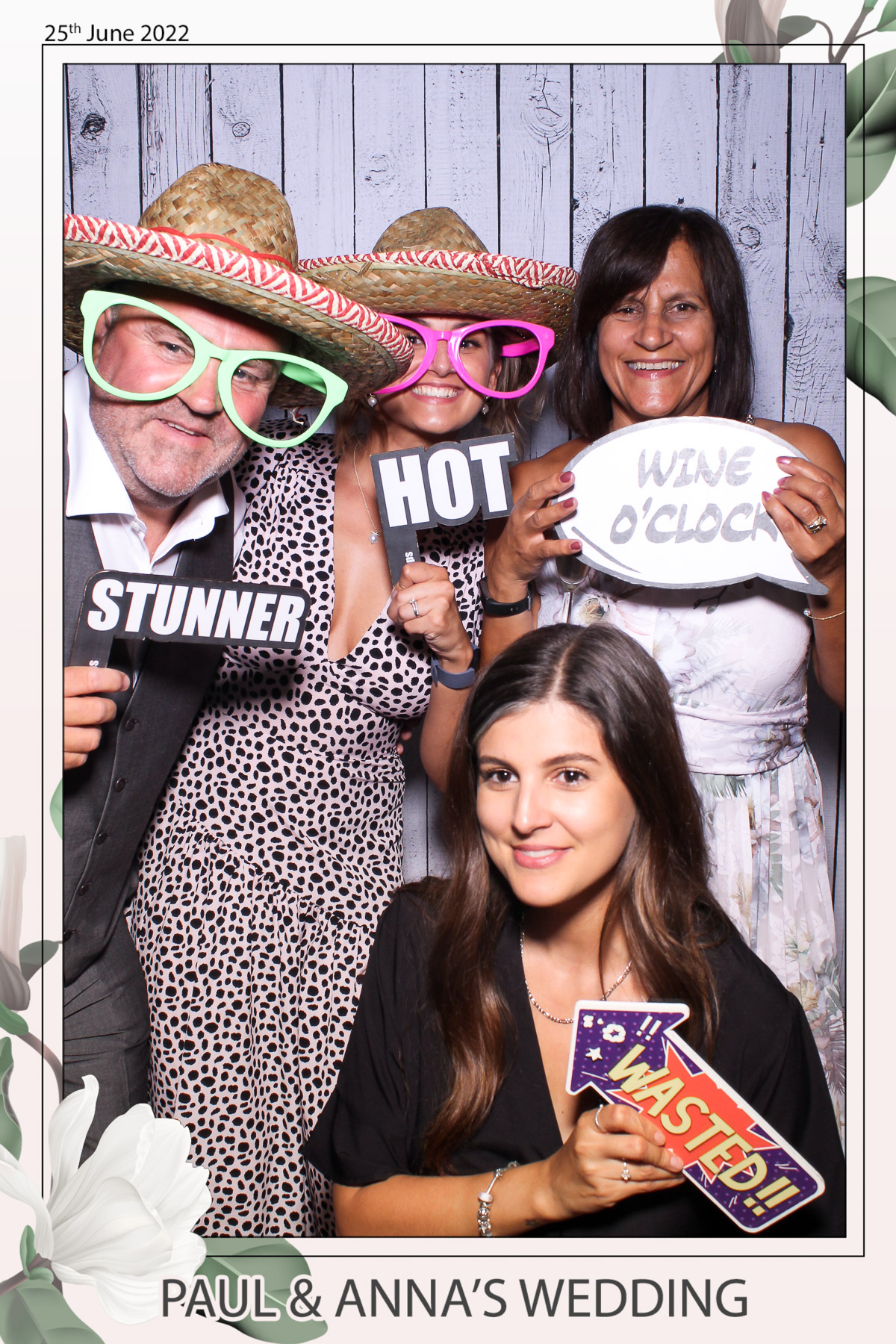 Paul & Anna's Wedding - Selfie Mirror | View more photos from the event at gallery.freshbooths.com/u/FreshBooths/Paul-Annas-Wedding-Selfie-Mirror