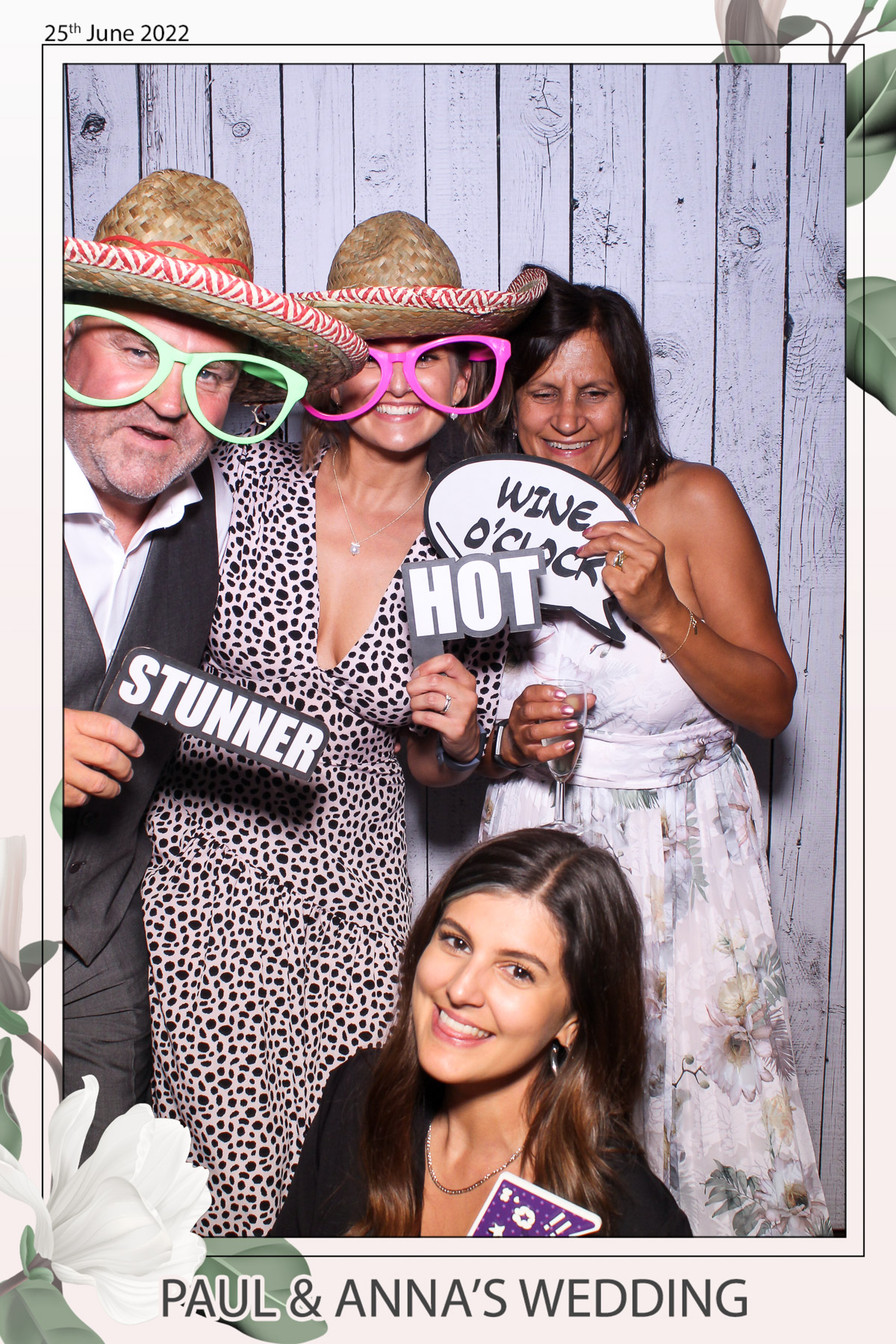 Paul & Anna's Wedding - Selfie Mirror | View more photos from the event at gallery.freshbooths.com/u/FreshBooths/Paul-Annas-Wedding-Selfie-Mirror