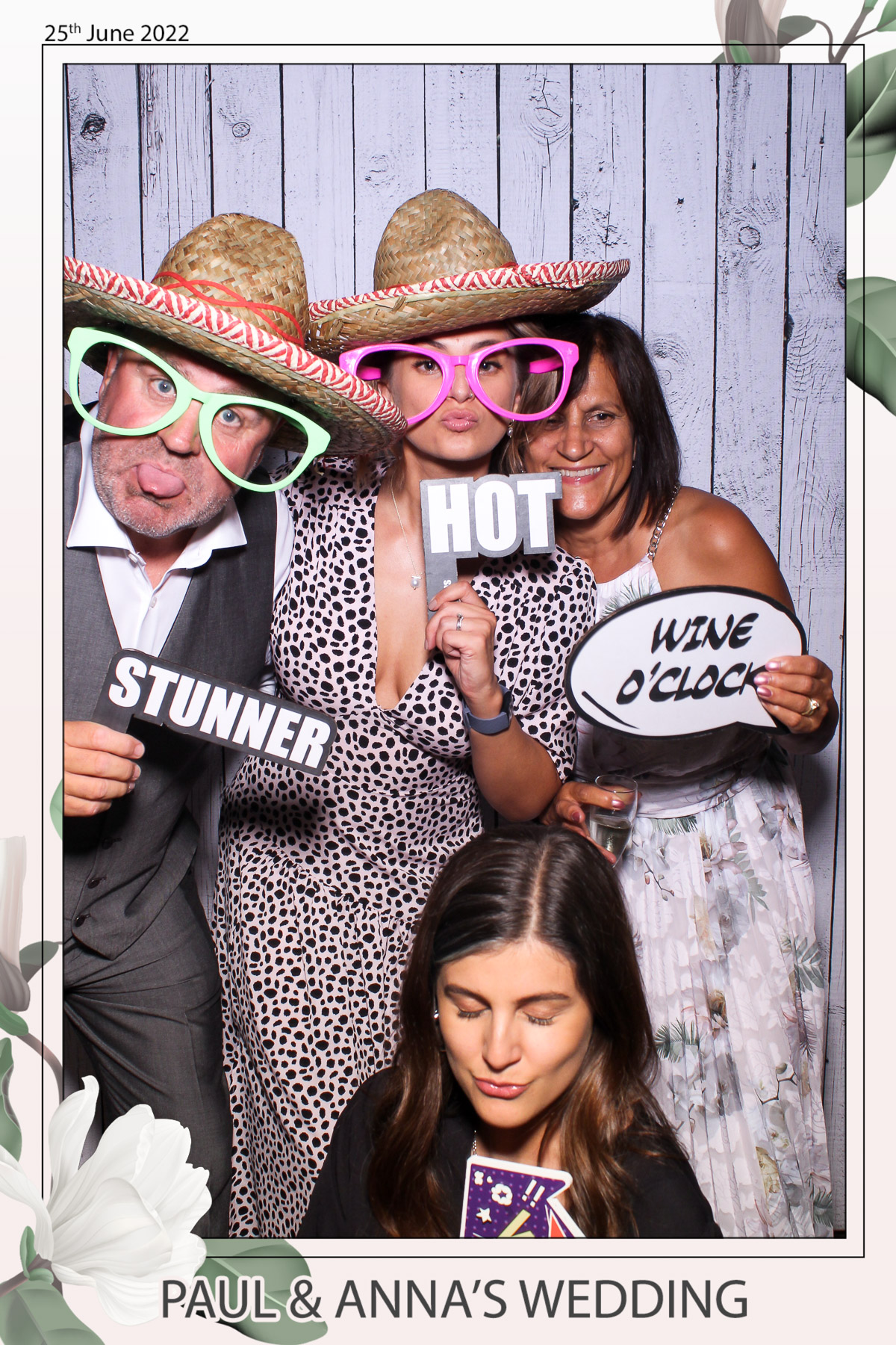 Paul & Anna's Wedding - Selfie Mirror | View more photos from the event at gallery.freshbooths.com/u/FreshBooths/Paul-Annas-Wedding-Selfie-Mirror