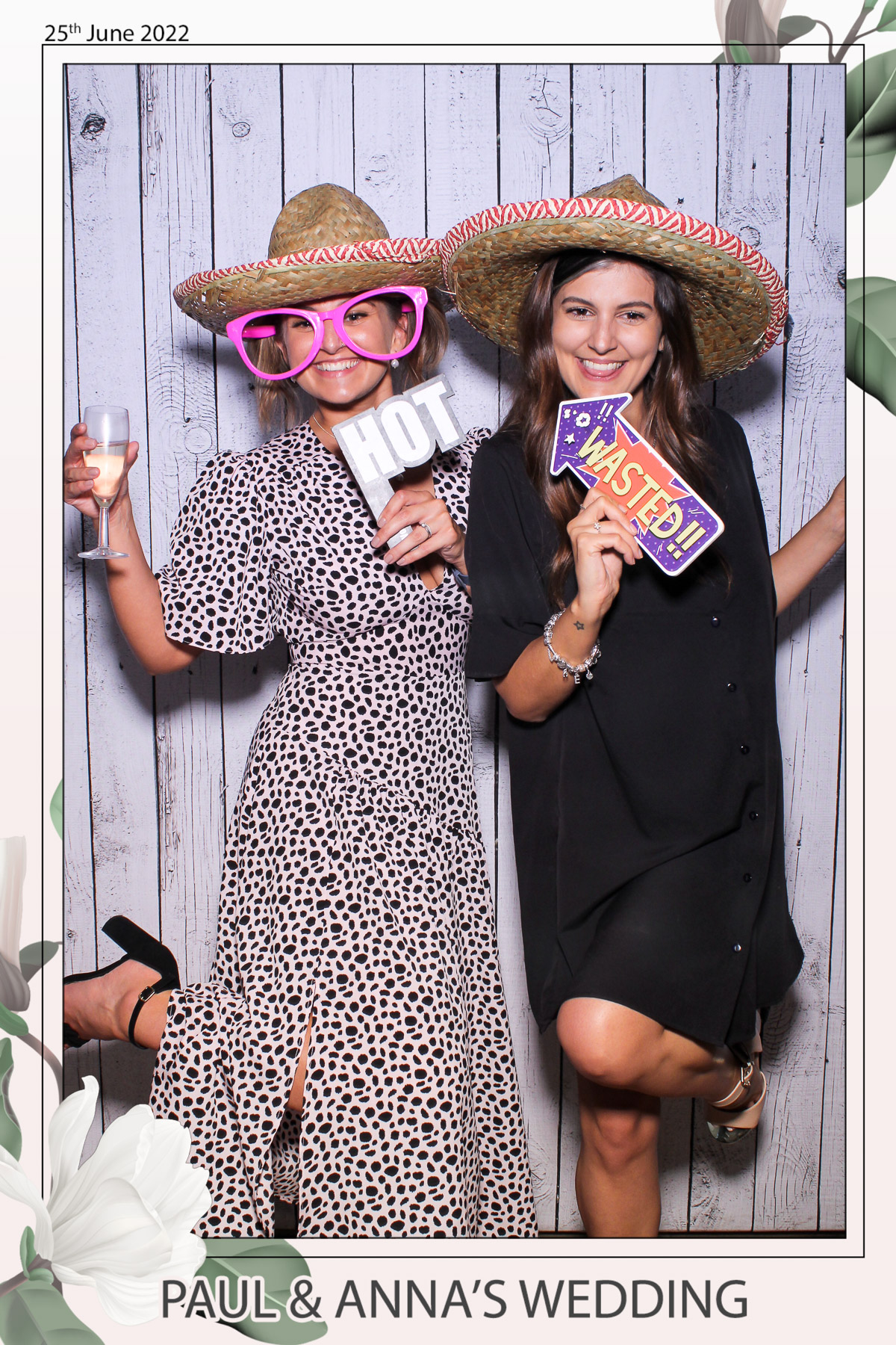 Paul & Anna's Wedding - Selfie Mirror | View more photos from the event at gallery.freshbooths.com/u/FreshBooths/Paul-Annas-Wedding-Selfie-Mirror