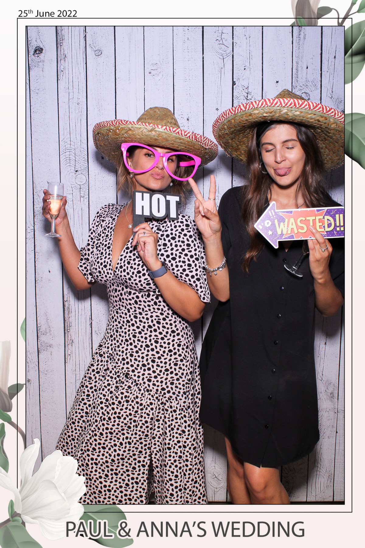 Paul & Anna's Wedding - Selfie Mirror | View more photos from the event at gallery.freshbooths.com/u/FreshBooths/Paul-Annas-Wedding-Selfie-Mirror