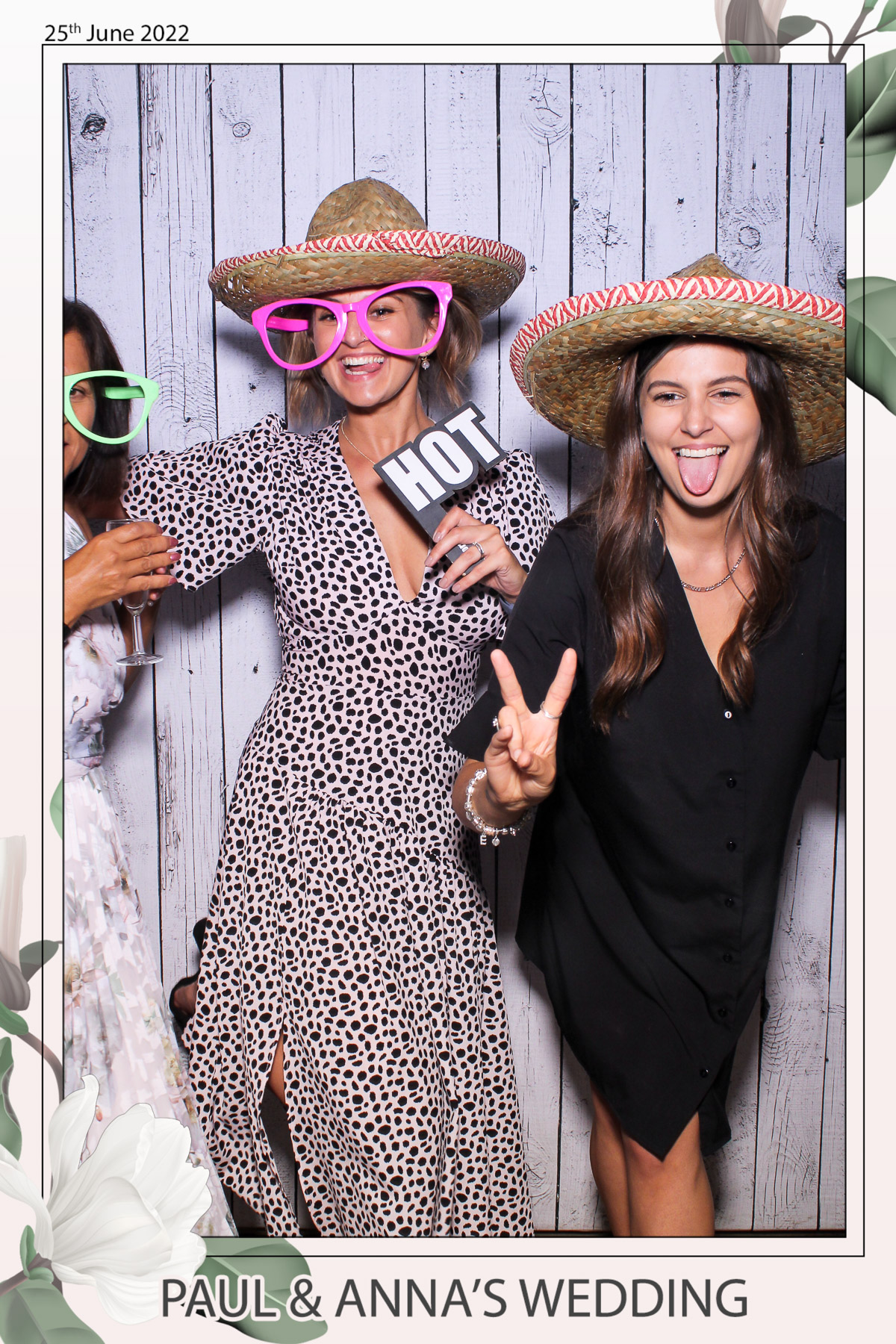Paul & Anna's Wedding - Selfie Mirror | View more photos from the event at gallery.freshbooths.com/u/FreshBooths/Paul-Annas-Wedding-Selfie-Mirror
