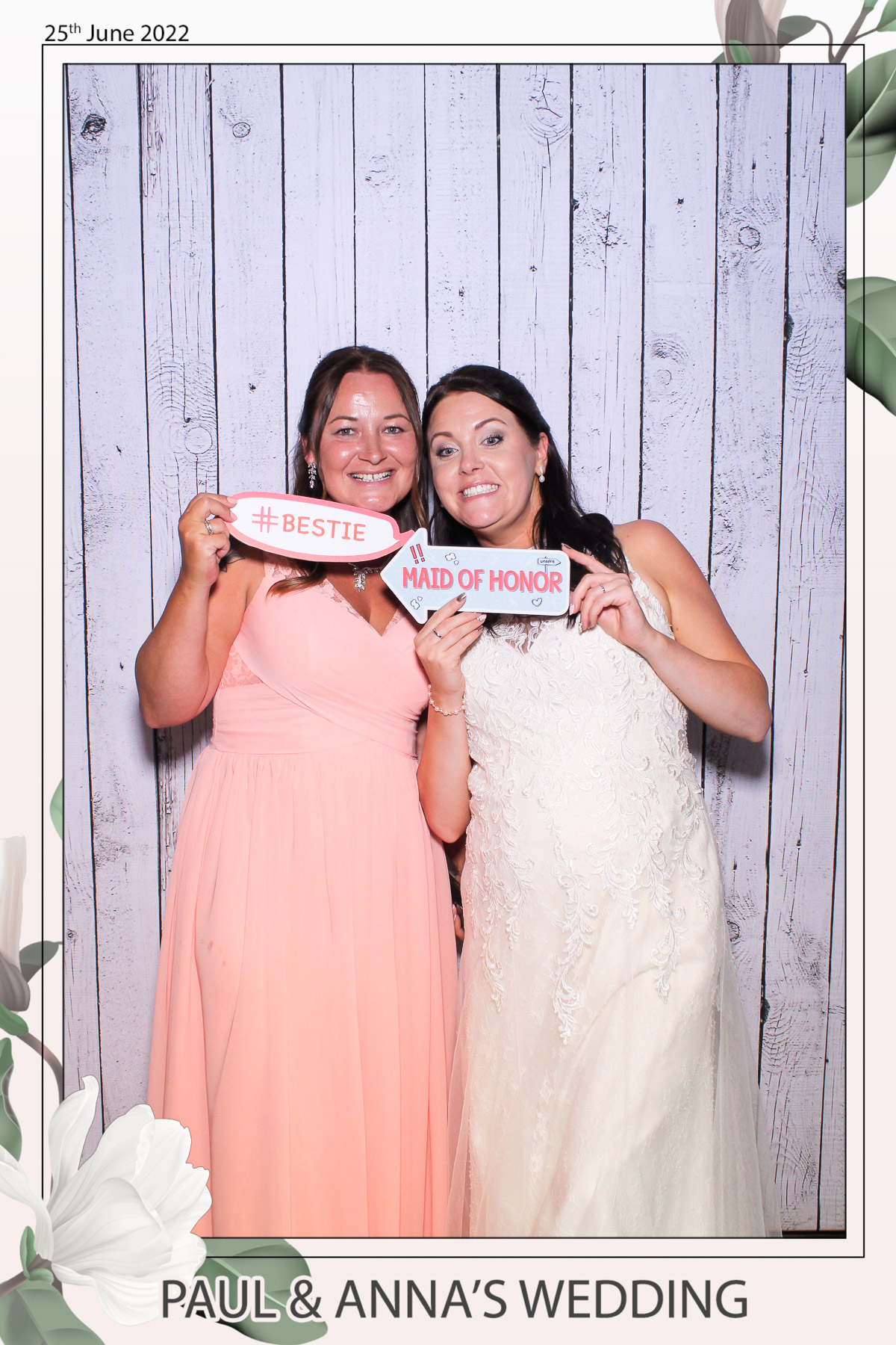 Paul & Anna's Wedding - Selfie Mirror | View more photos from the event at gallery.freshbooths.com/u/FreshBooths/Paul-Annas-Wedding-Selfie-Mirror