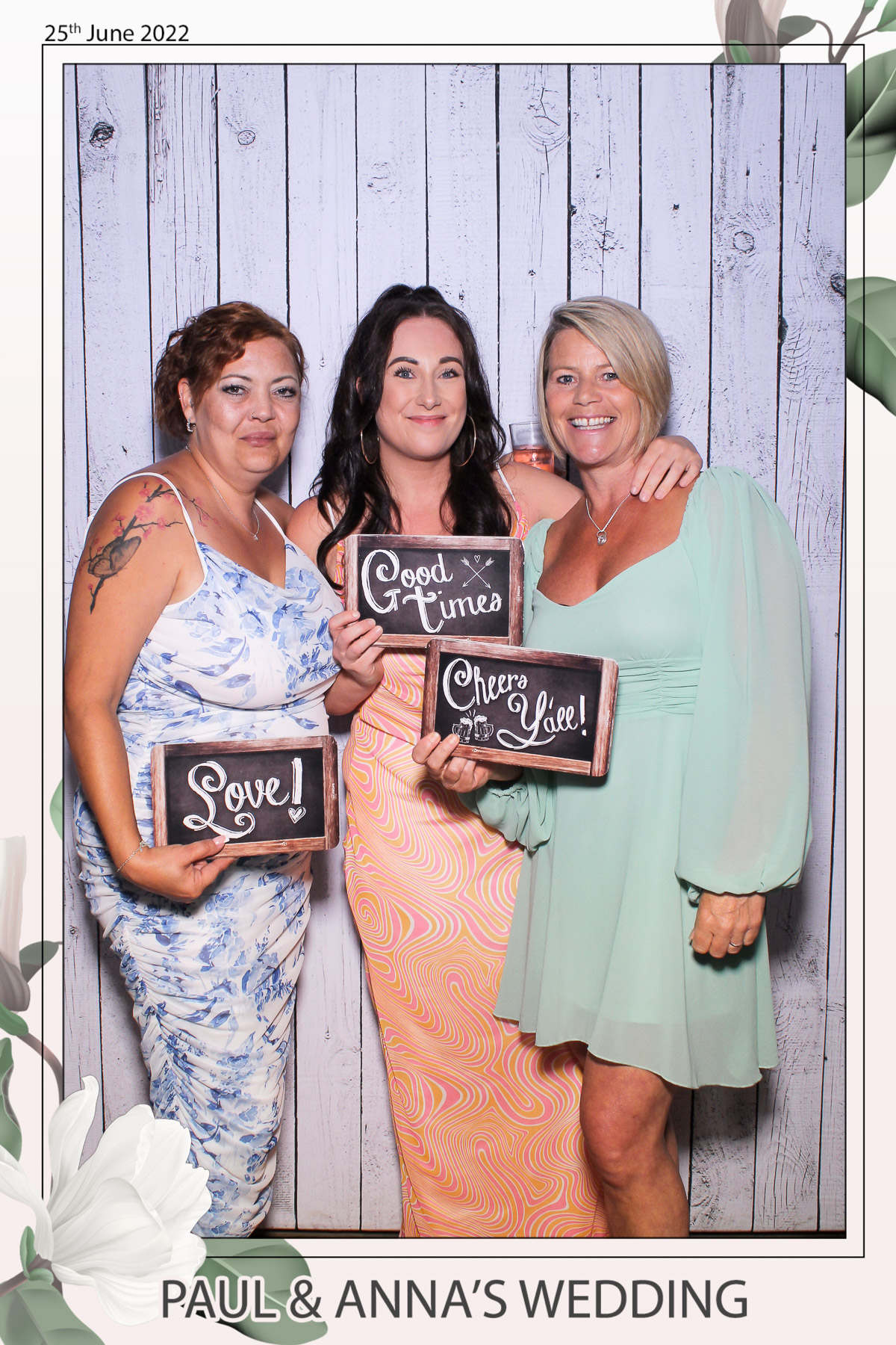Paul & Anna's Wedding - Selfie Mirror | View more photos from the event at gallery.freshbooths.com/u/FreshBooths/Paul-Annas-Wedding-Selfie-Mirror