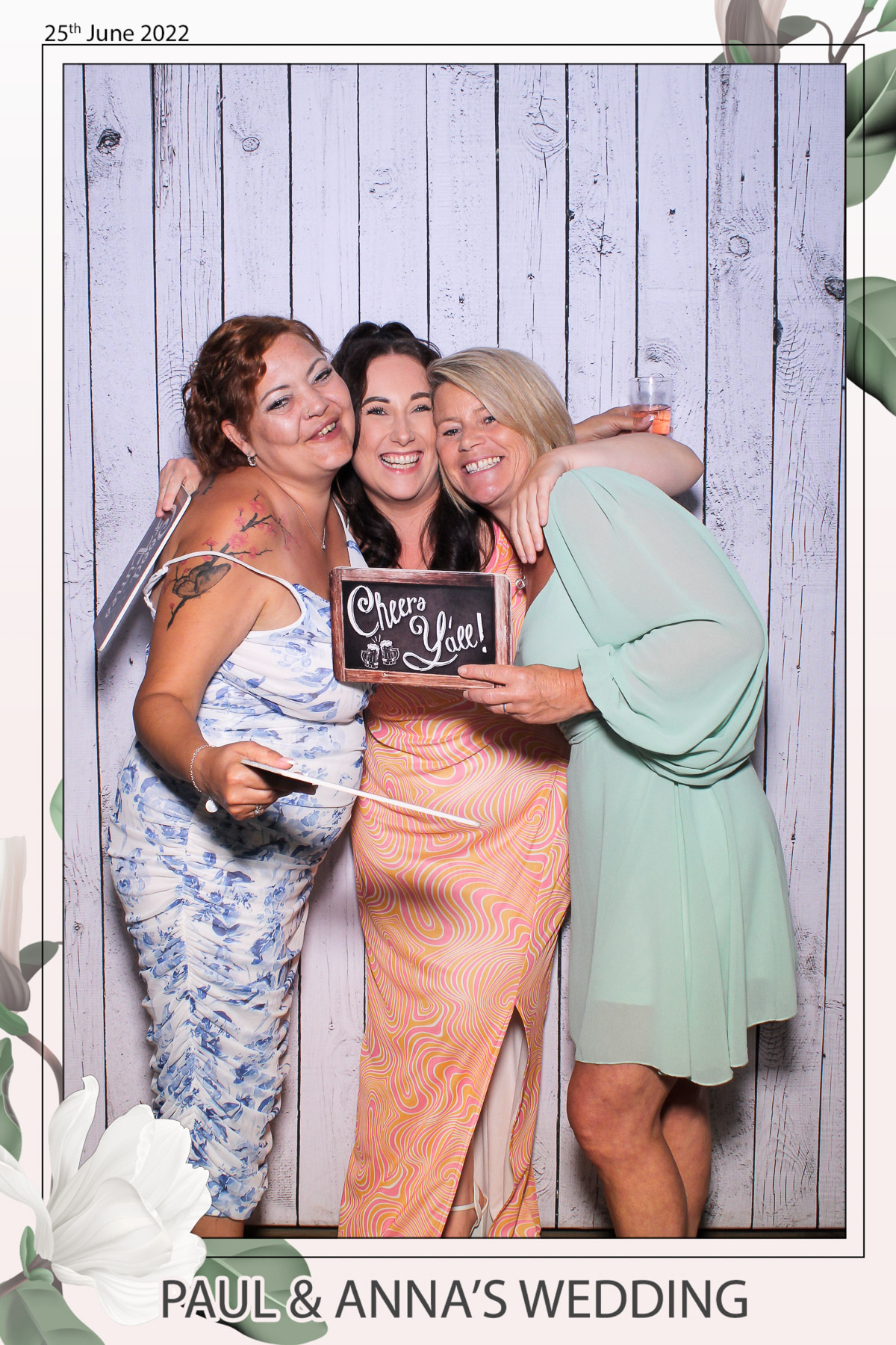 Paul & Anna's Wedding - Selfie Mirror | View more photos from the event at gallery.freshbooths.com/u/FreshBooths/Paul-Annas-Wedding-Selfie-Mirror