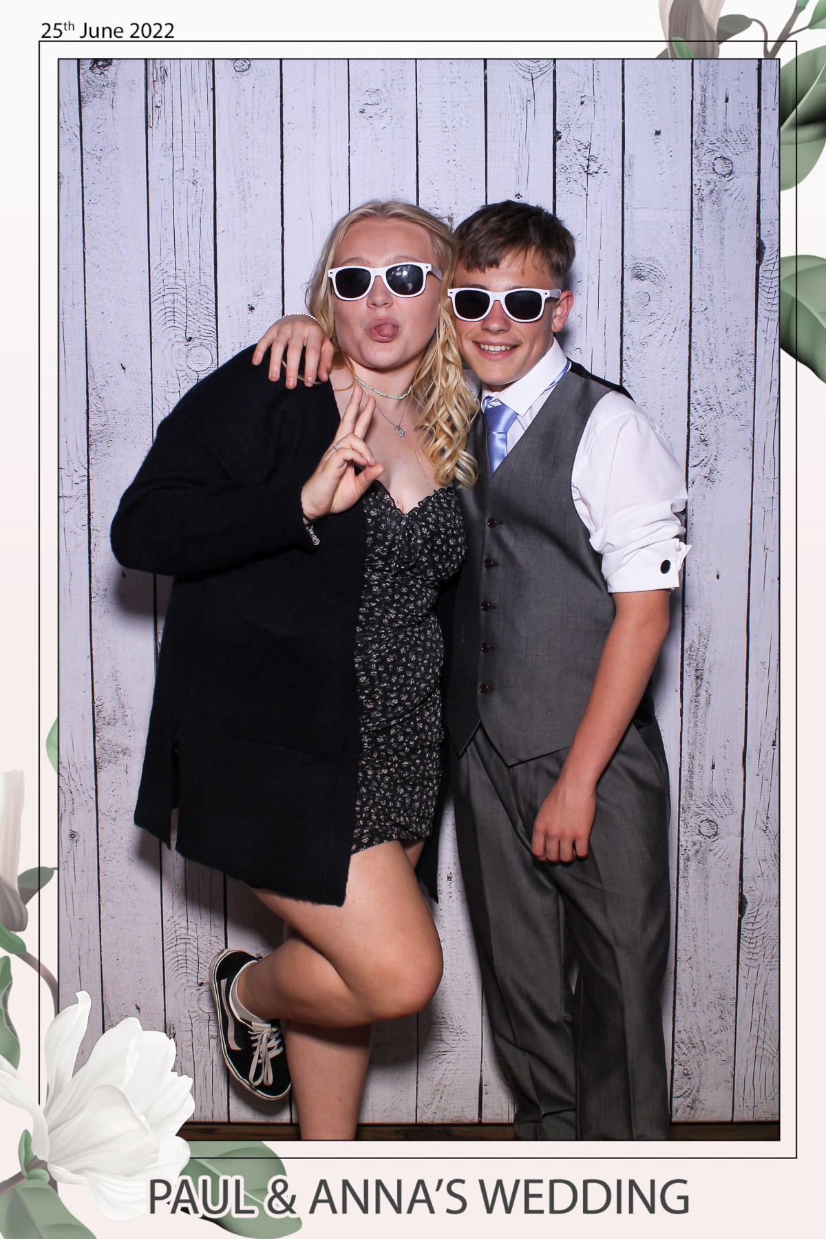Paul & Anna's Wedding - Selfie Mirror | View more photos from the event at gallery.freshbooths.com/u/FreshBooths/Paul-Annas-Wedding-Selfie-Mirror