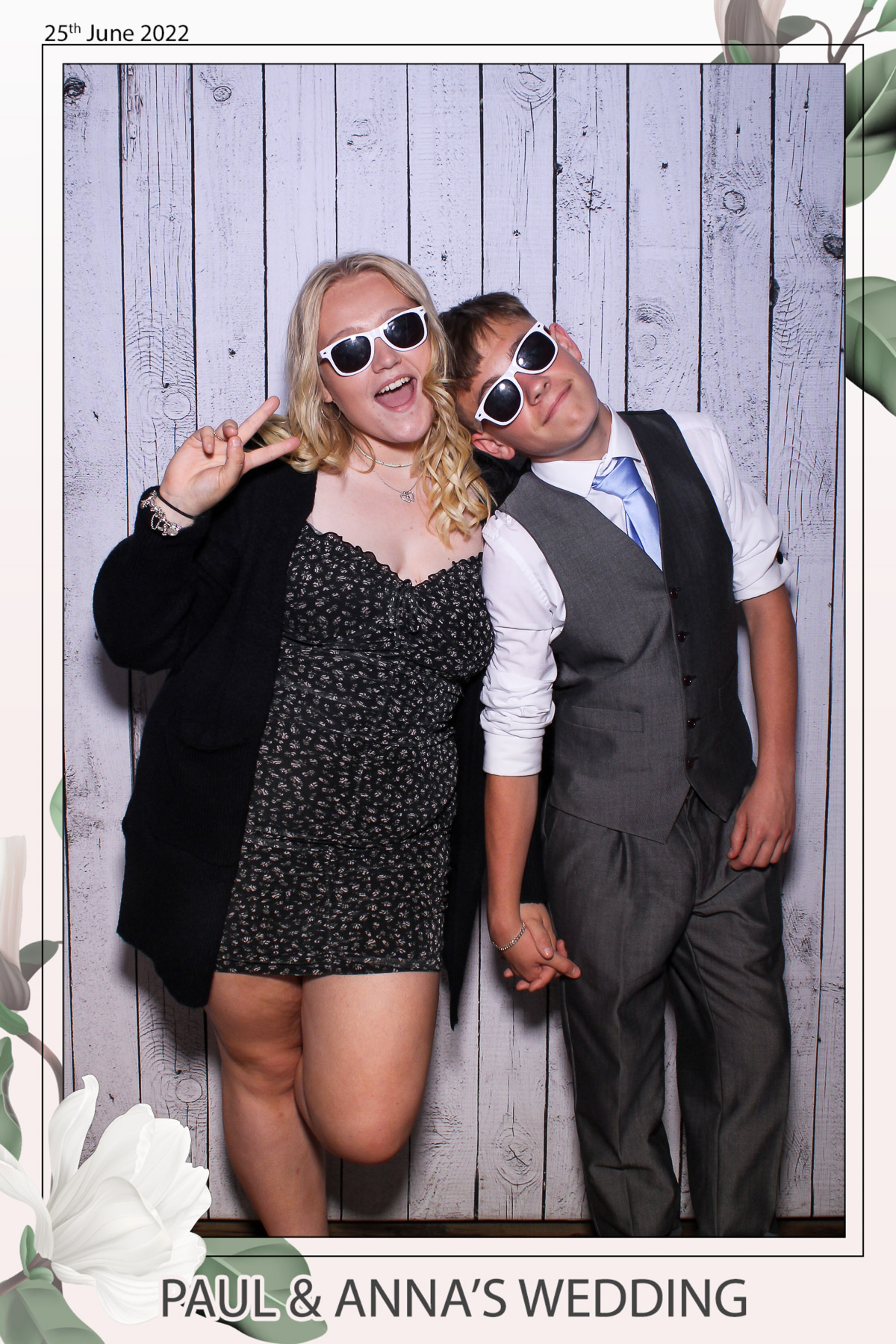 Paul & Anna's Wedding - Selfie Mirror | View more photos from the event at gallery.freshbooths.com/u/FreshBooths/Paul-Annas-Wedding-Selfie-Mirror