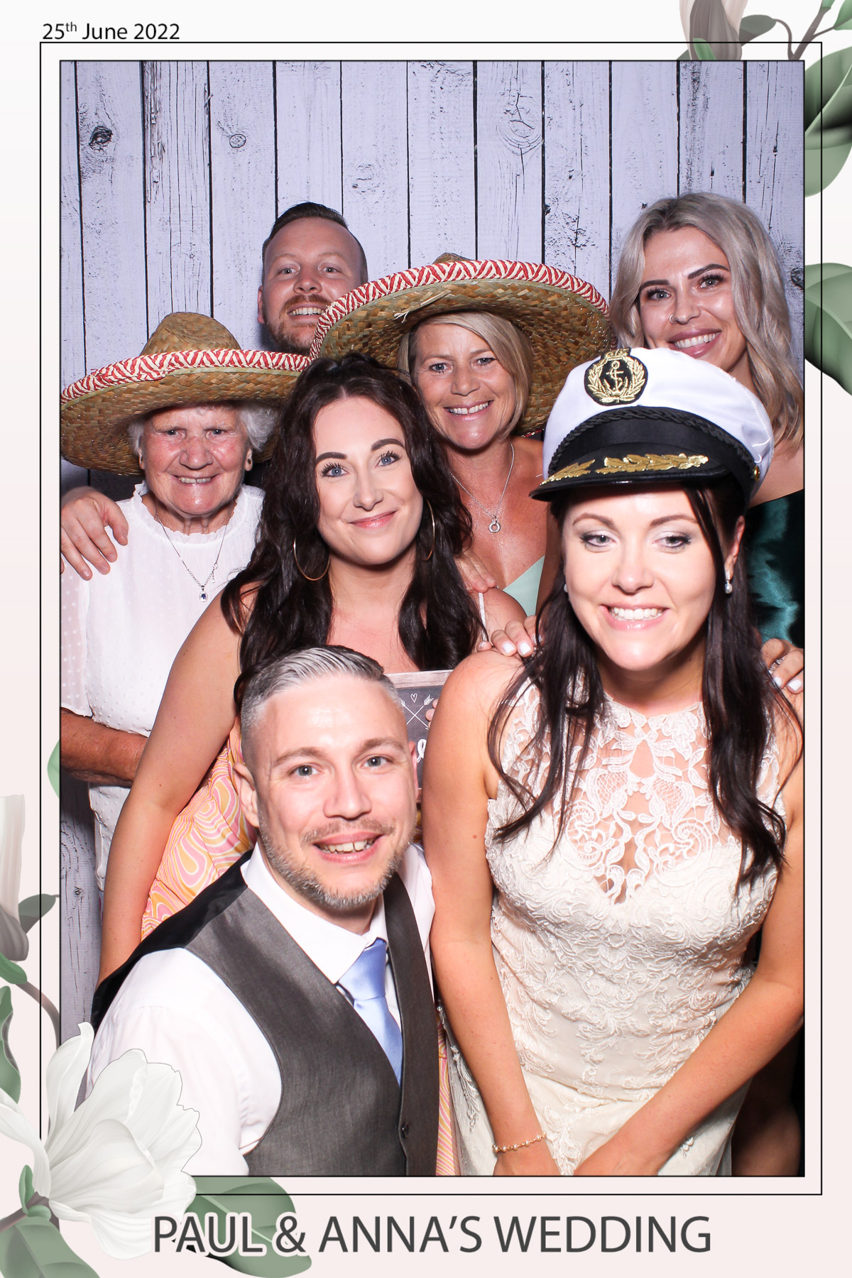 Paul & Anna's Wedding - Selfie Mirror | View more photos from the event at gallery.freshbooths.com/u/FreshBooths/Paul-Annas-Wedding-Selfie-Mirror