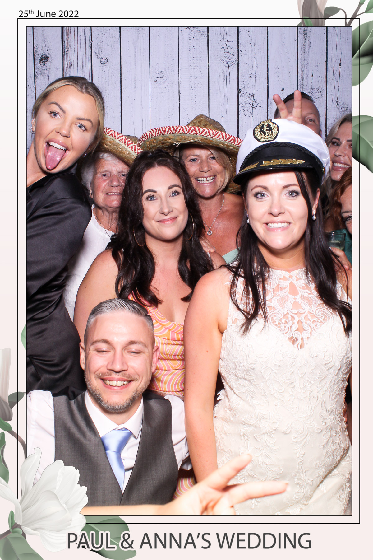 Paul & Anna's Wedding - Selfie Mirror | View more photos from the event at gallery.freshbooths.com/u/FreshBooths/Paul-Annas-Wedding-Selfie-Mirror