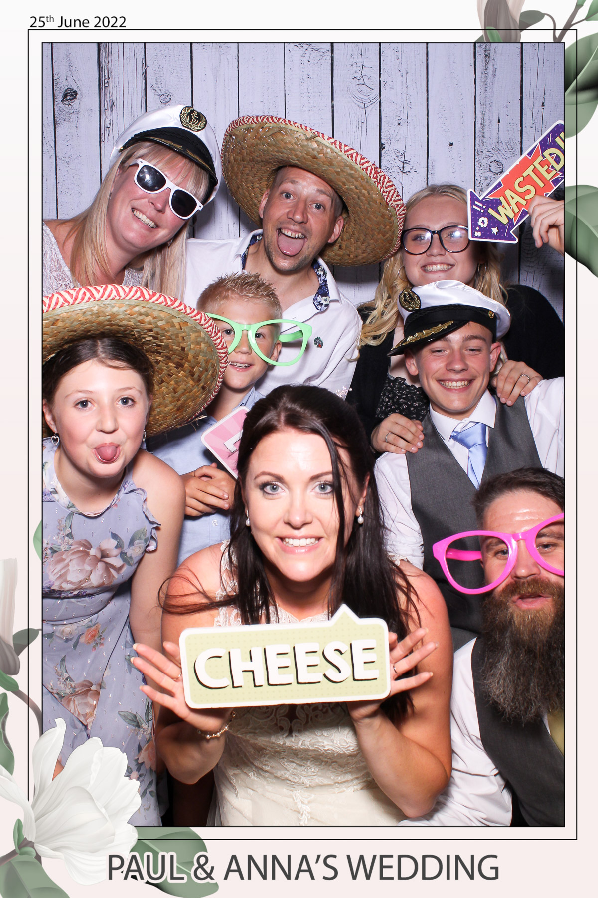 Paul & Anna's Wedding - Selfie Mirror | View more photos from the event at gallery.freshbooths.com/u/FreshBooths/Paul-Annas-Wedding-Selfie-Mirror