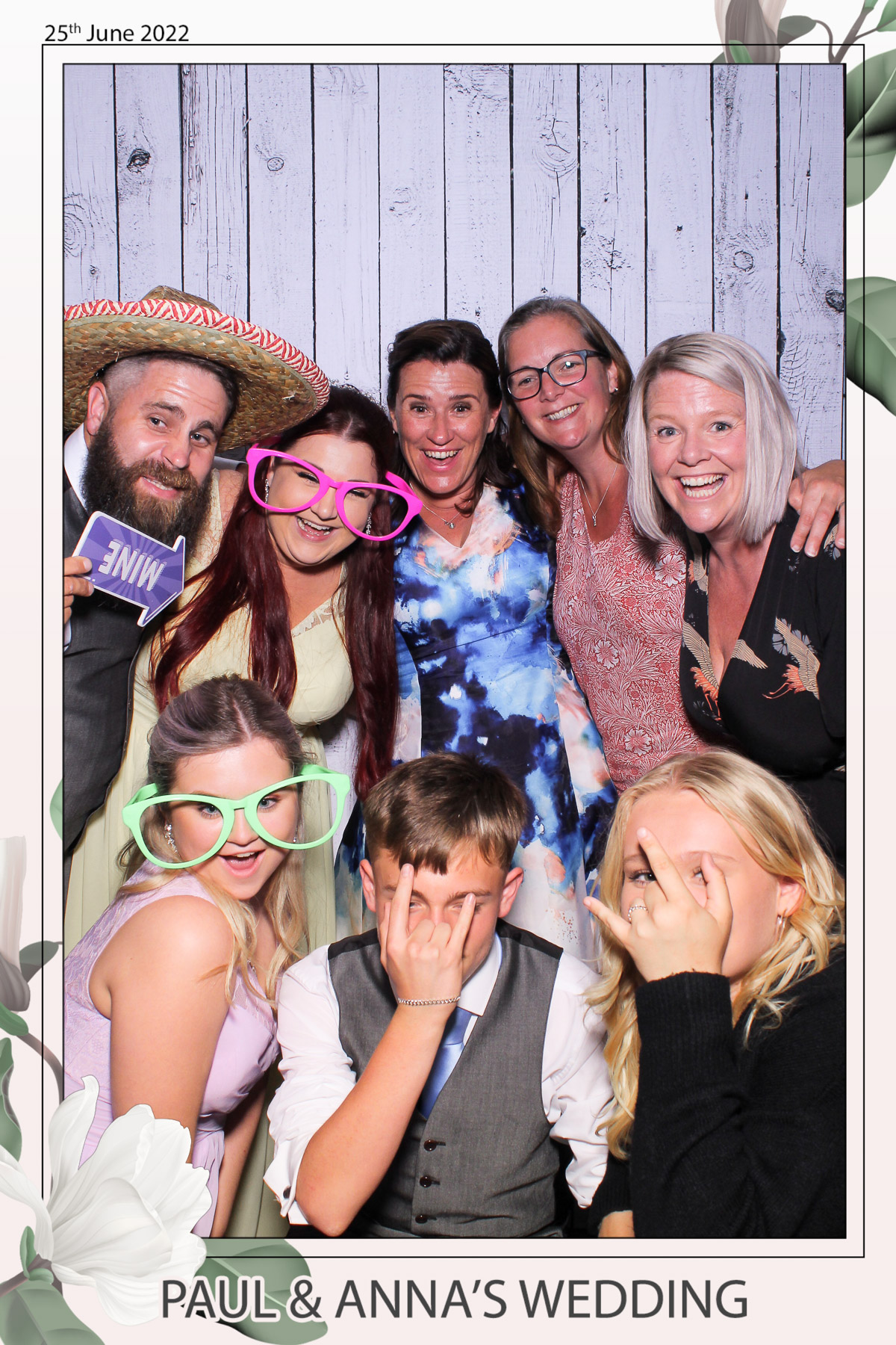 Paul & Anna's Wedding - Selfie Mirror | View more photos from the event at gallery.freshbooths.com/u/FreshBooths/Paul-Annas-Wedding-Selfie-Mirror