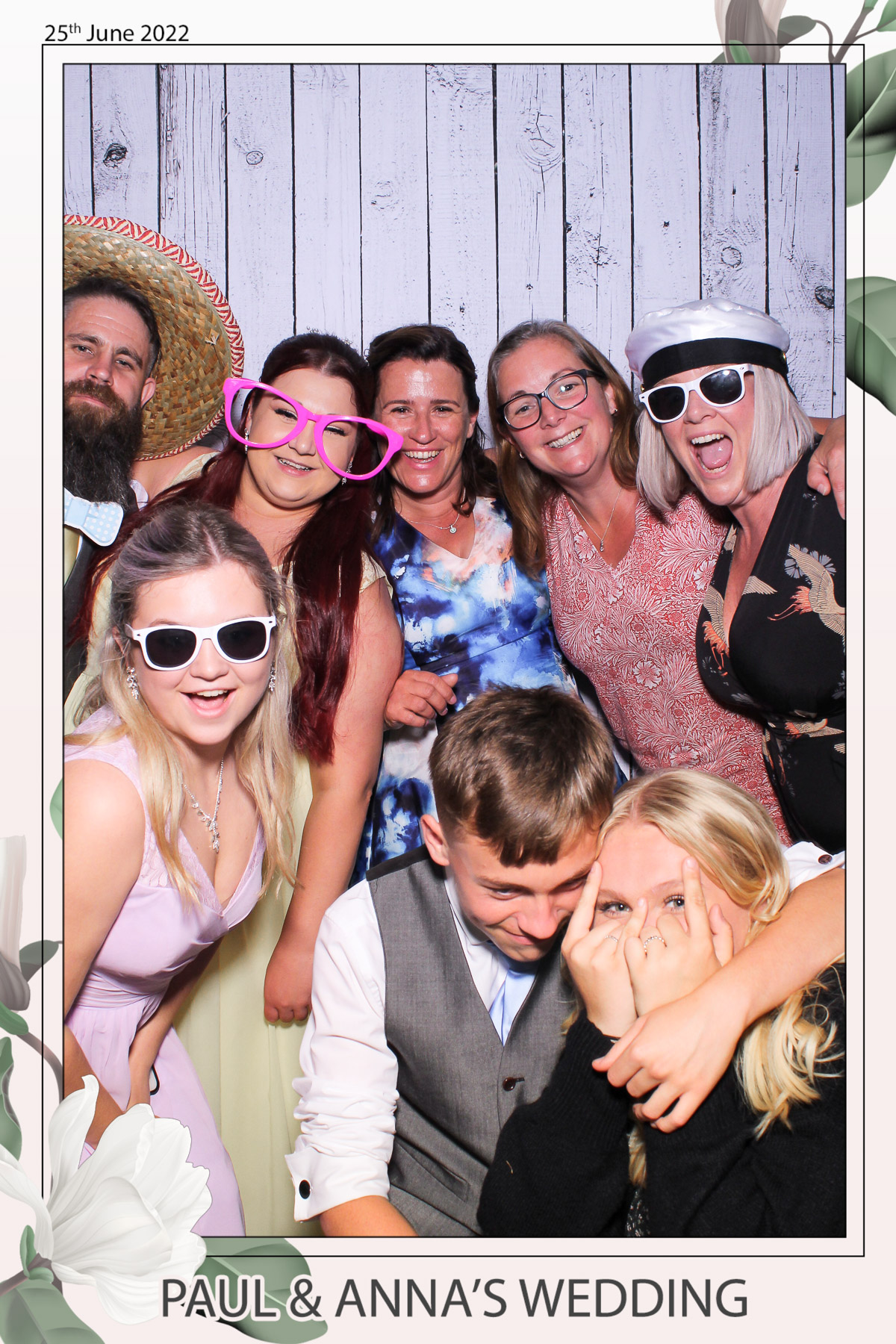 Paul & Anna's Wedding - Selfie Mirror | View more photos from the event at gallery.freshbooths.com/u/FreshBooths/Paul-Annas-Wedding-Selfie-Mirror