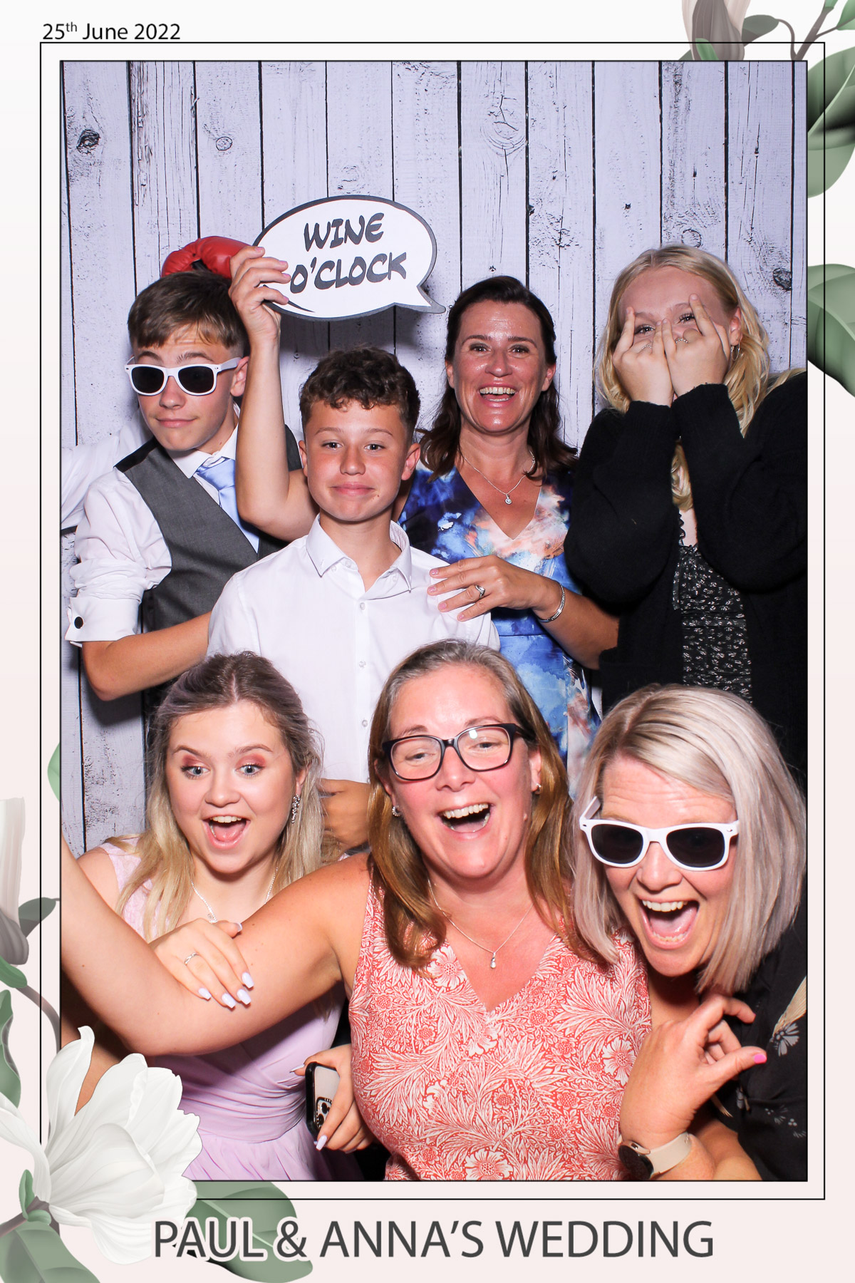 Paul & Anna's Wedding - Selfie Mirror | View more photos from the event at gallery.freshbooths.com/u/FreshBooths/Paul-Annas-Wedding-Selfie-Mirror