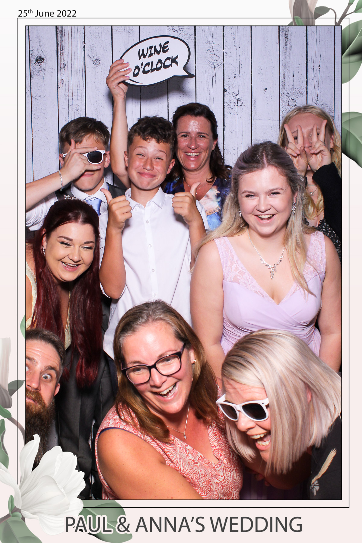 Paul & Anna's Wedding - Selfie Mirror | View more photos from the event at gallery.freshbooths.com/u/FreshBooths/Paul-Annas-Wedding-Selfie-Mirror