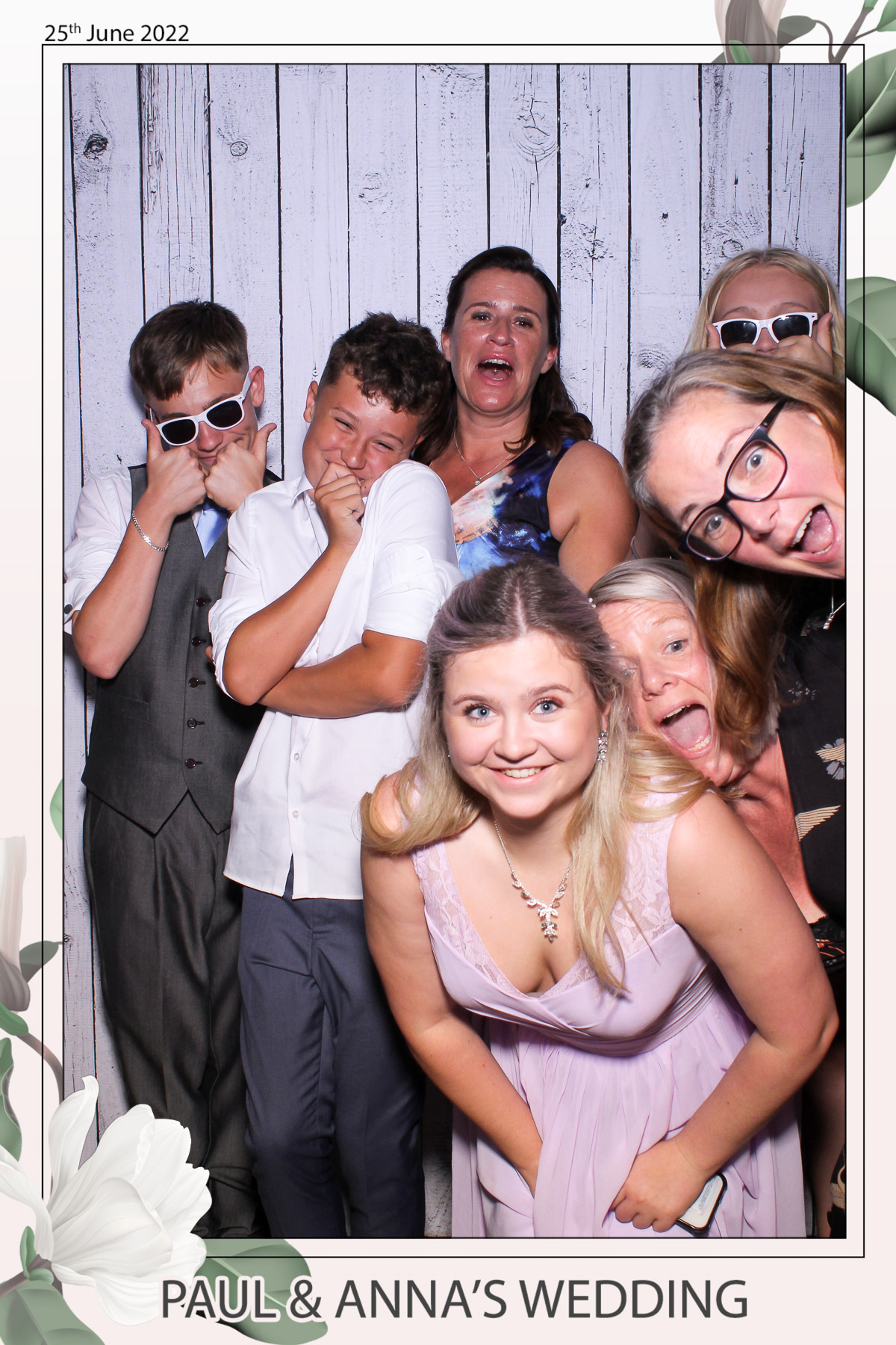 Paul & Anna's Wedding - Selfie Mirror | View more photos from the event at gallery.freshbooths.com/u/FreshBooths/Paul-Annas-Wedding-Selfie-Mirror