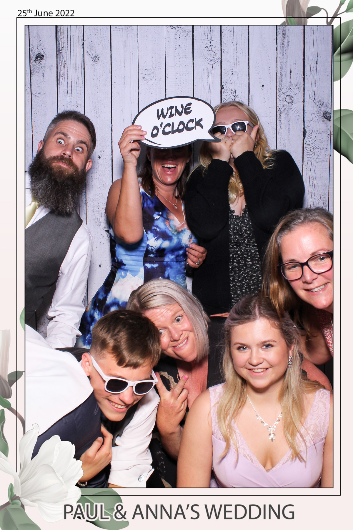 Paul & Anna's Wedding - Selfie Mirror | View more photos from the event at gallery.freshbooths.com/u/FreshBooths/Paul-Annas-Wedding-Selfie-Mirror
