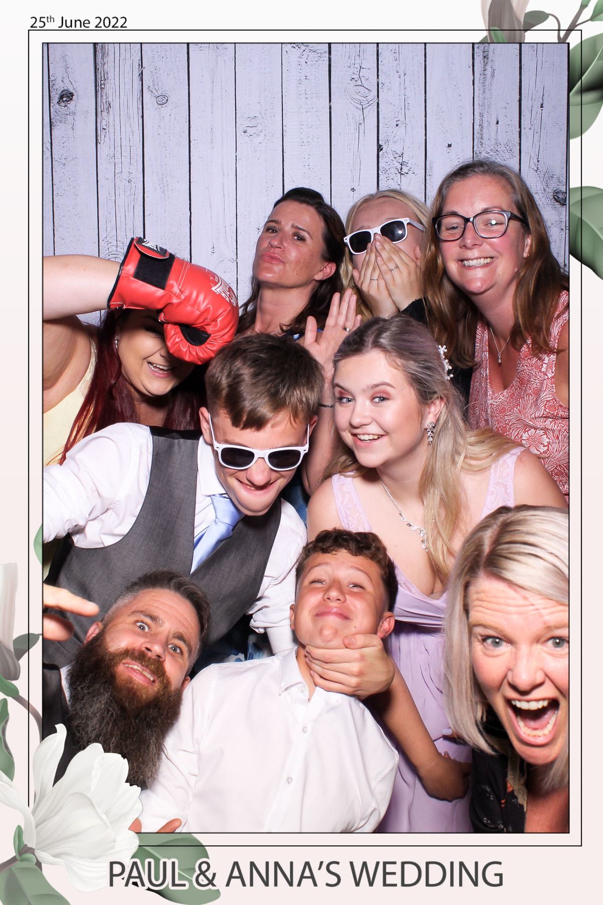 Paul & Anna's Wedding - Selfie Mirror | View more photos from the event at gallery.freshbooths.com/u/FreshBooths/Paul-Annas-Wedding-Selfie-Mirror