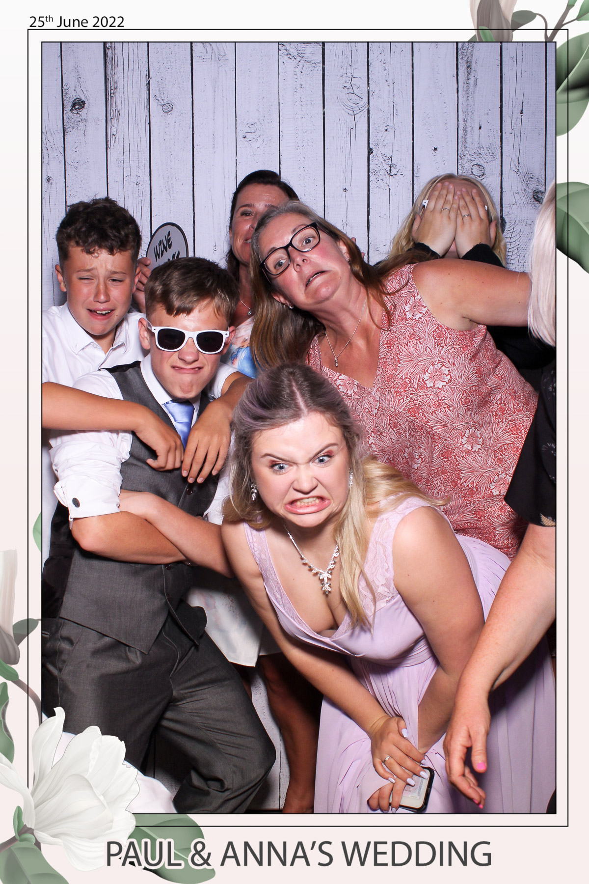 Paul & Anna's Wedding - Selfie Mirror | View more photos from the event at gallery.freshbooths.com/u/FreshBooths/Paul-Annas-Wedding-Selfie-Mirror